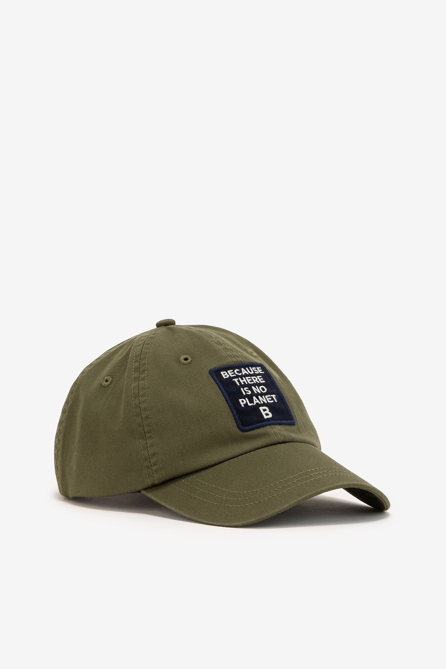 PATCHALF BECAUSE CAP OLIVE 3