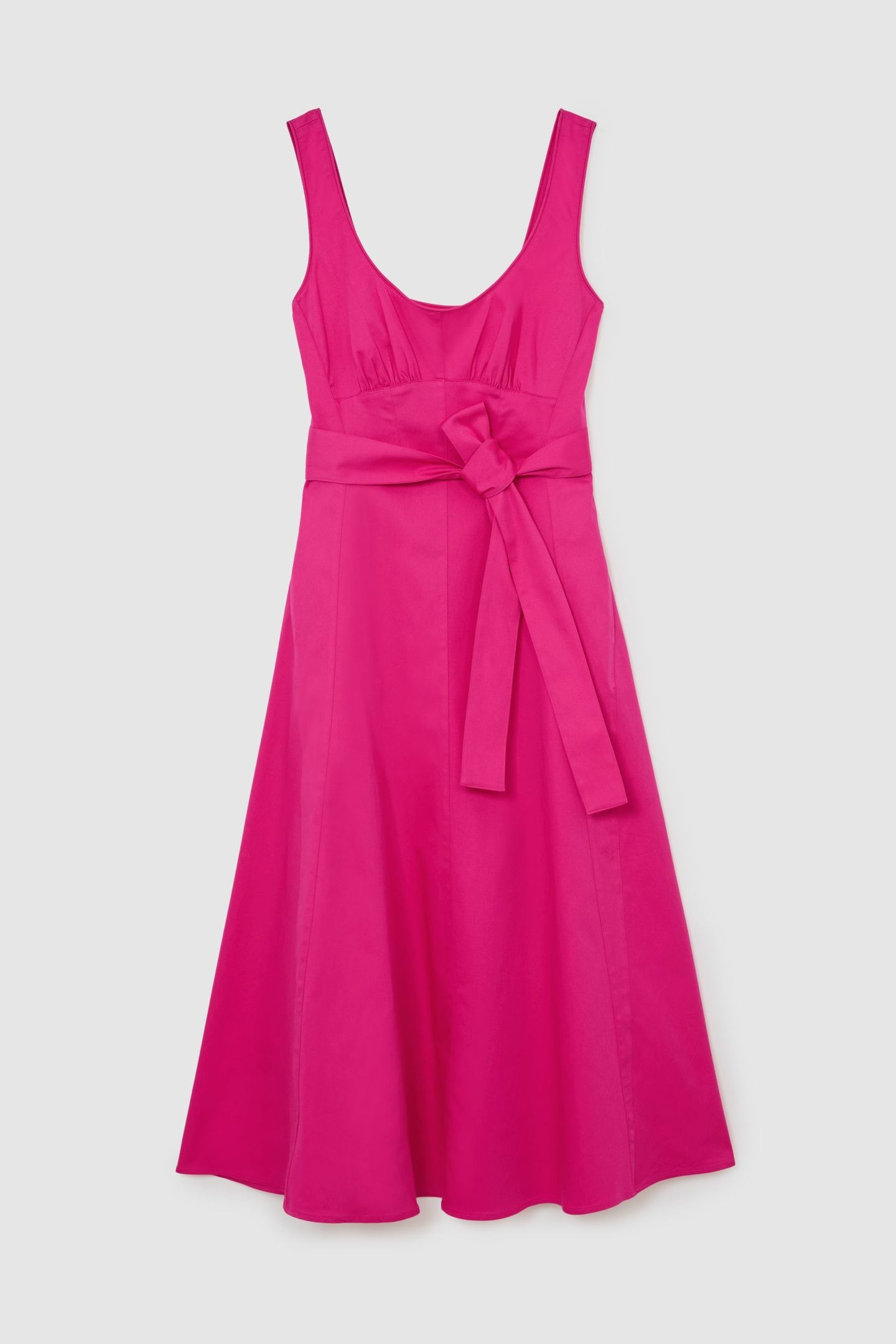 BELTED MIDI DRESS PINK 3