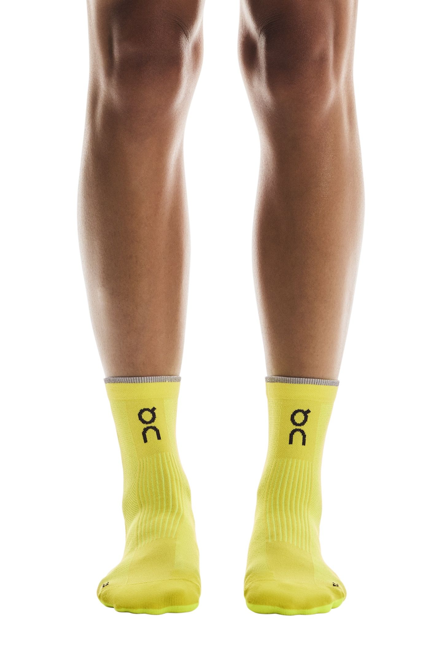 ELITE RUN SOCK MID1 UNISEX LIME 1