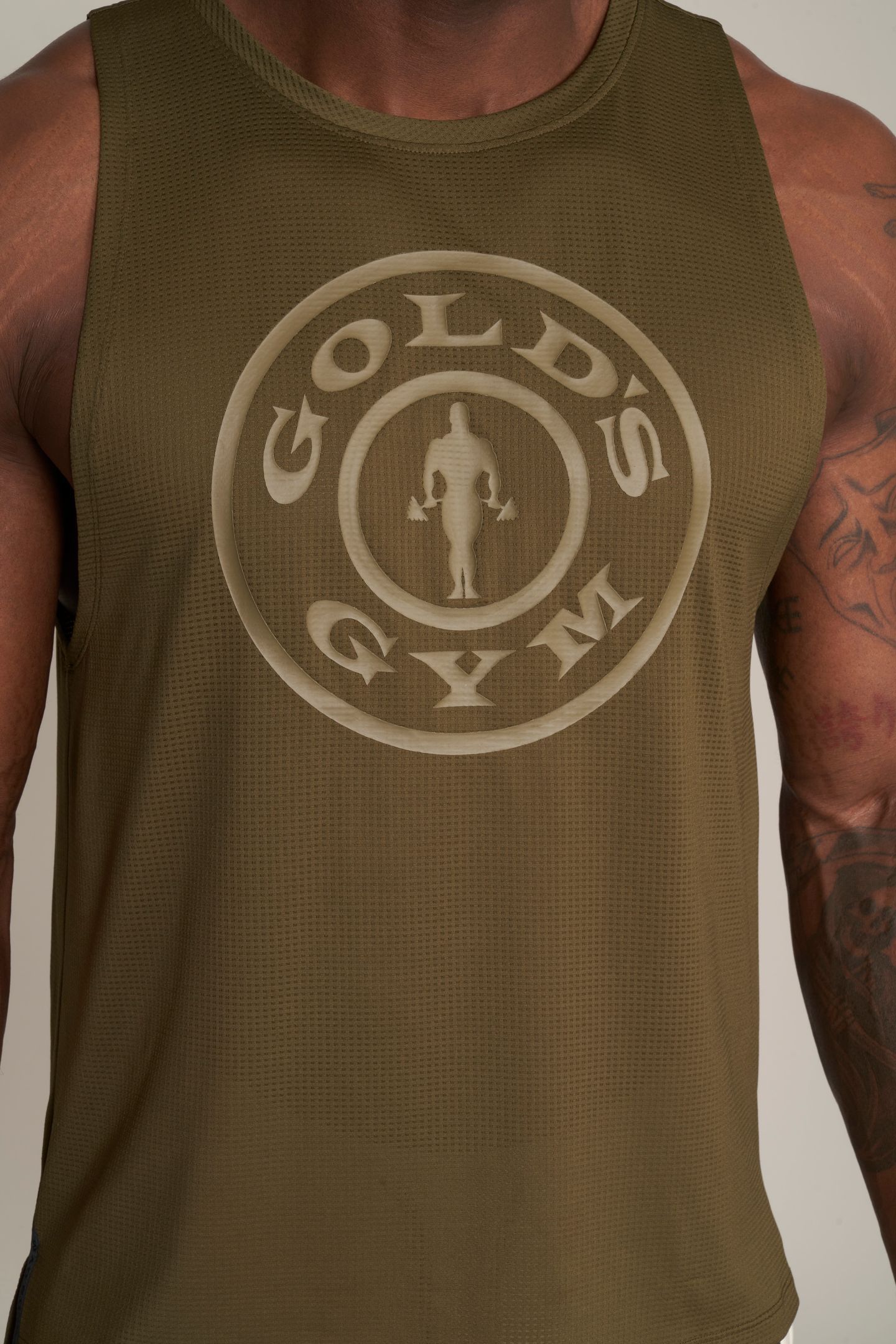 MENS TANKTOP - PIERCE OLIVE 5