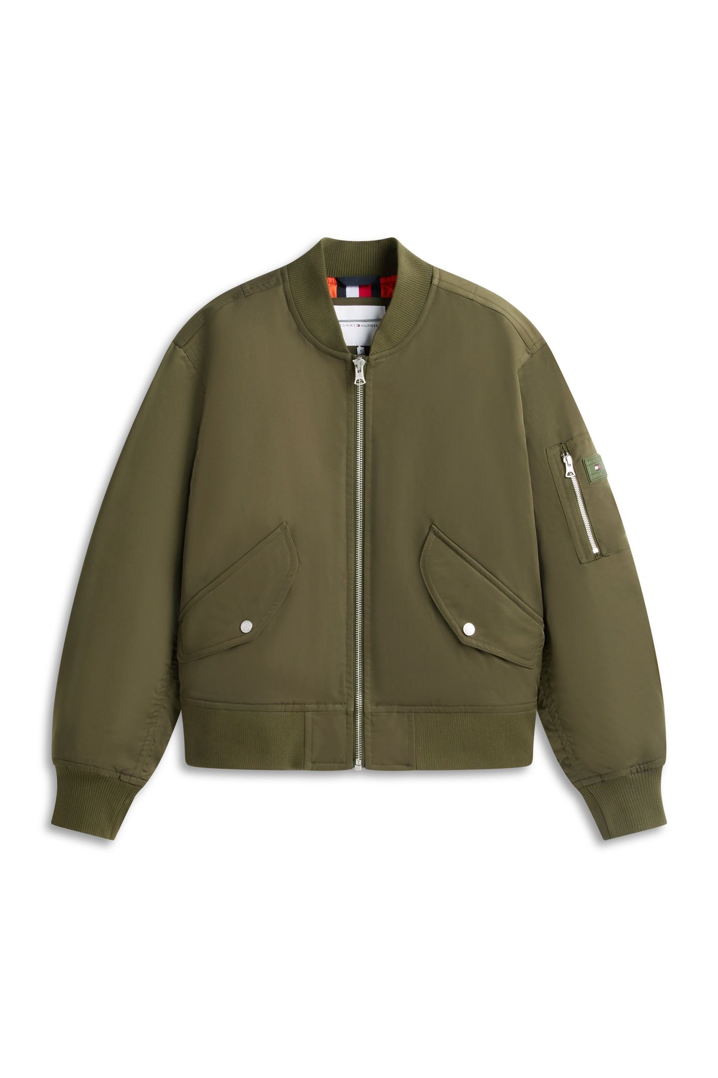PADDED BOMBER JACKET GREEN 4