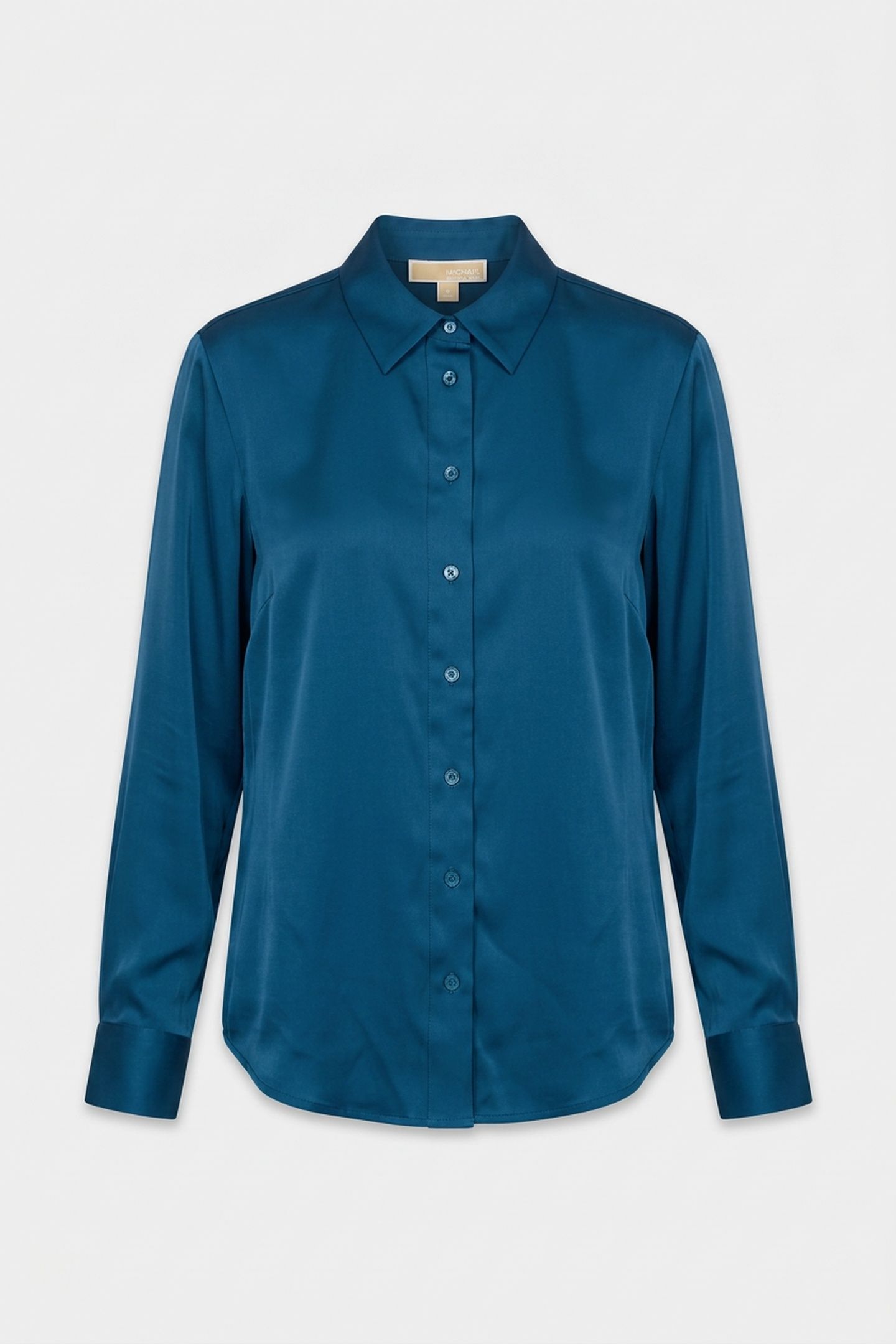 SATIN LS SHIRT RIVER BLUE 3