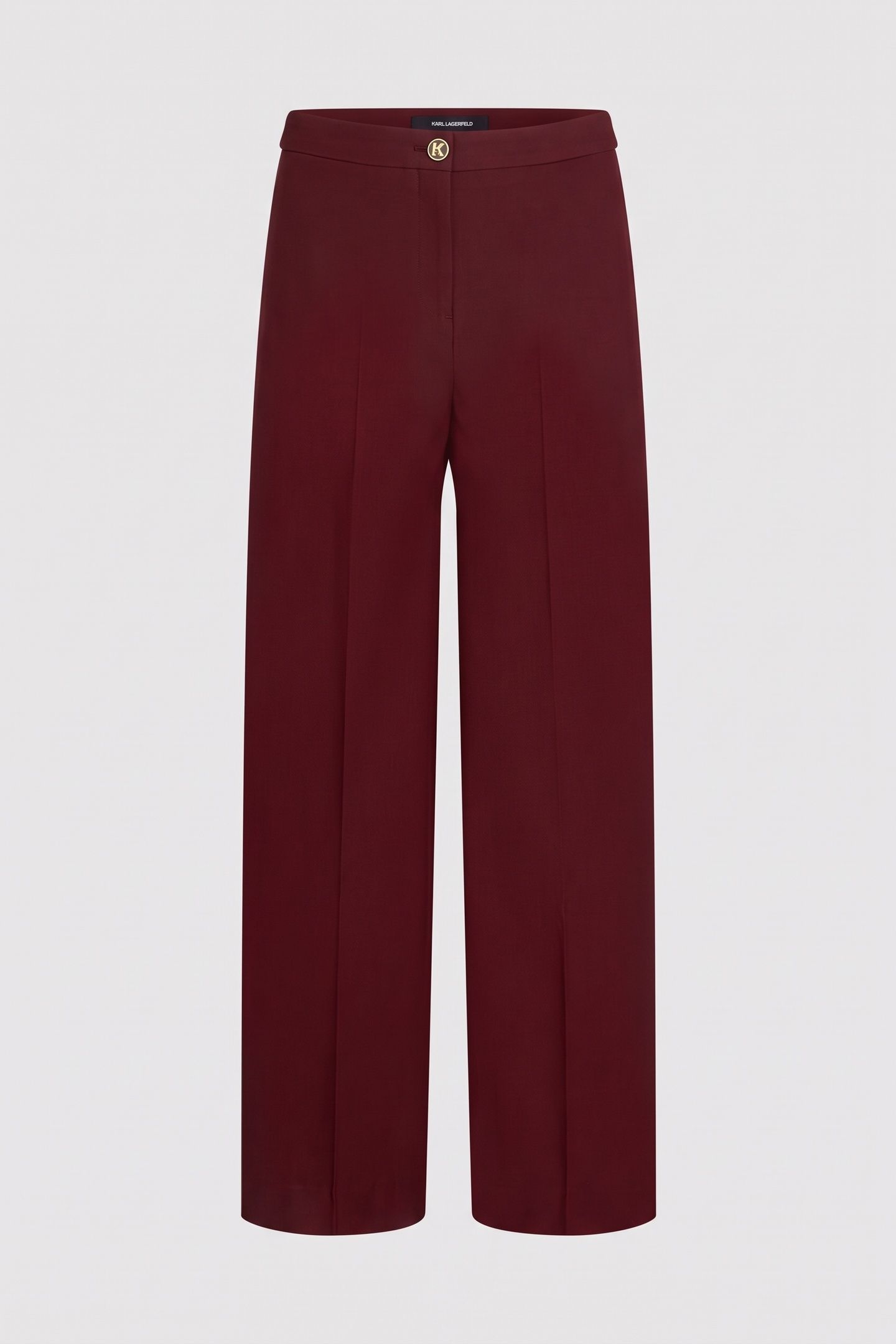 K BUTTON STRAIGHT PANTS TAWNY PORT 6