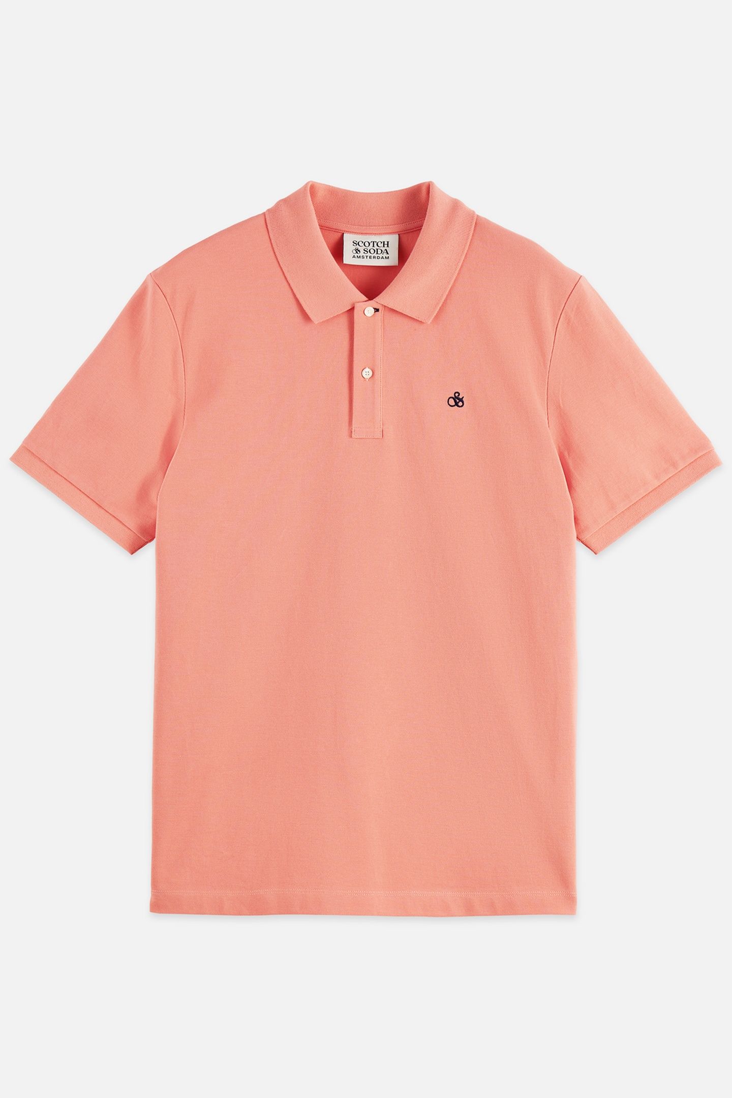 SEASONAL CORE PIQUE CHEST LOGO POLO DARK PINK 4
