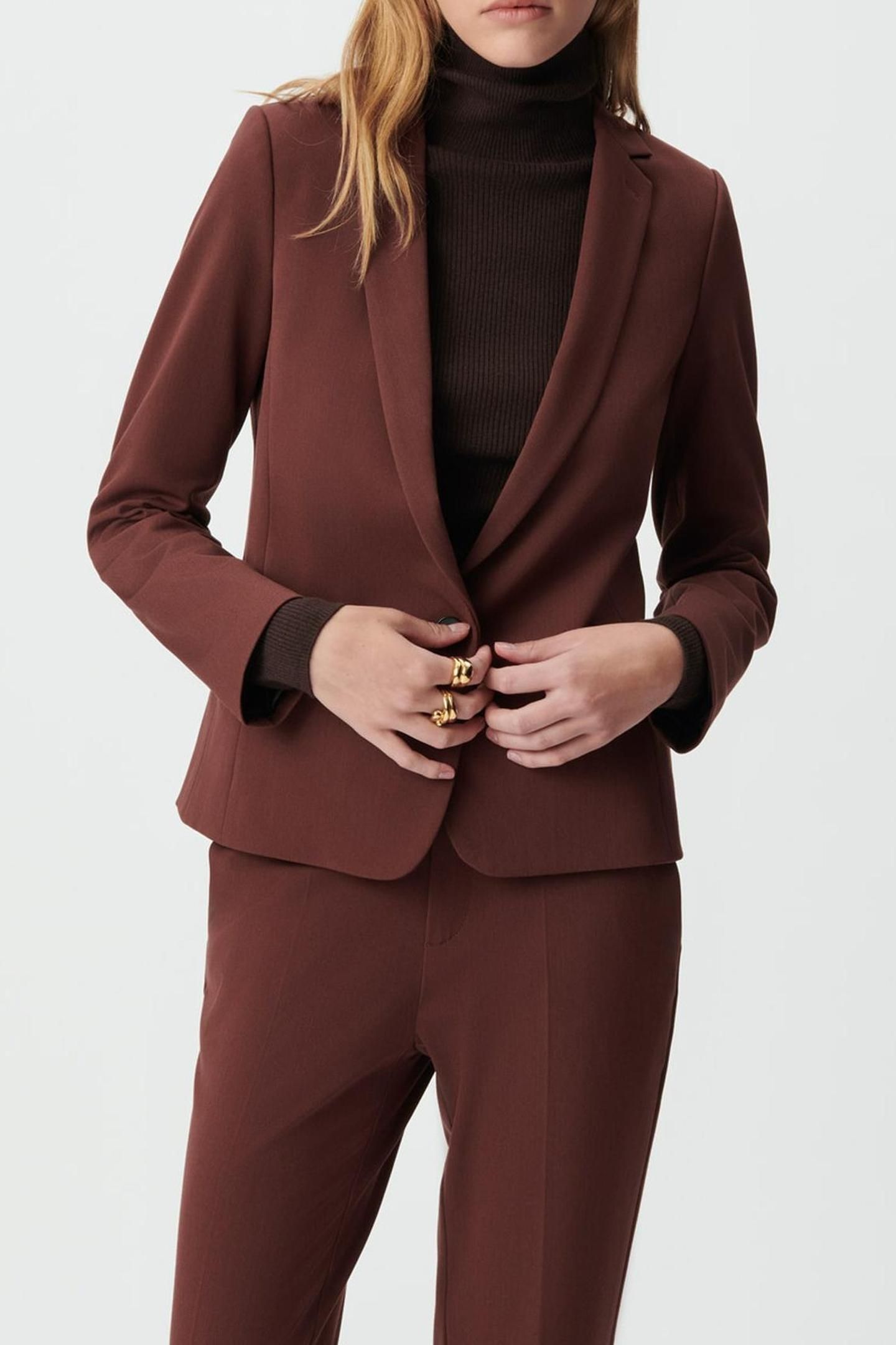 BROWN SUIT JACKET 5