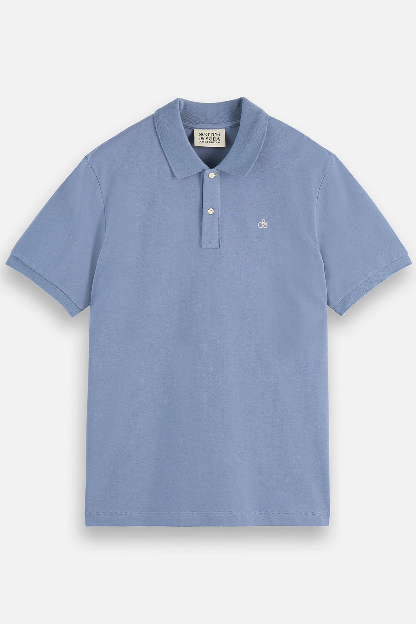 SEASONAL CORE PIQUE CHEST LOGO POLO NAVY 1