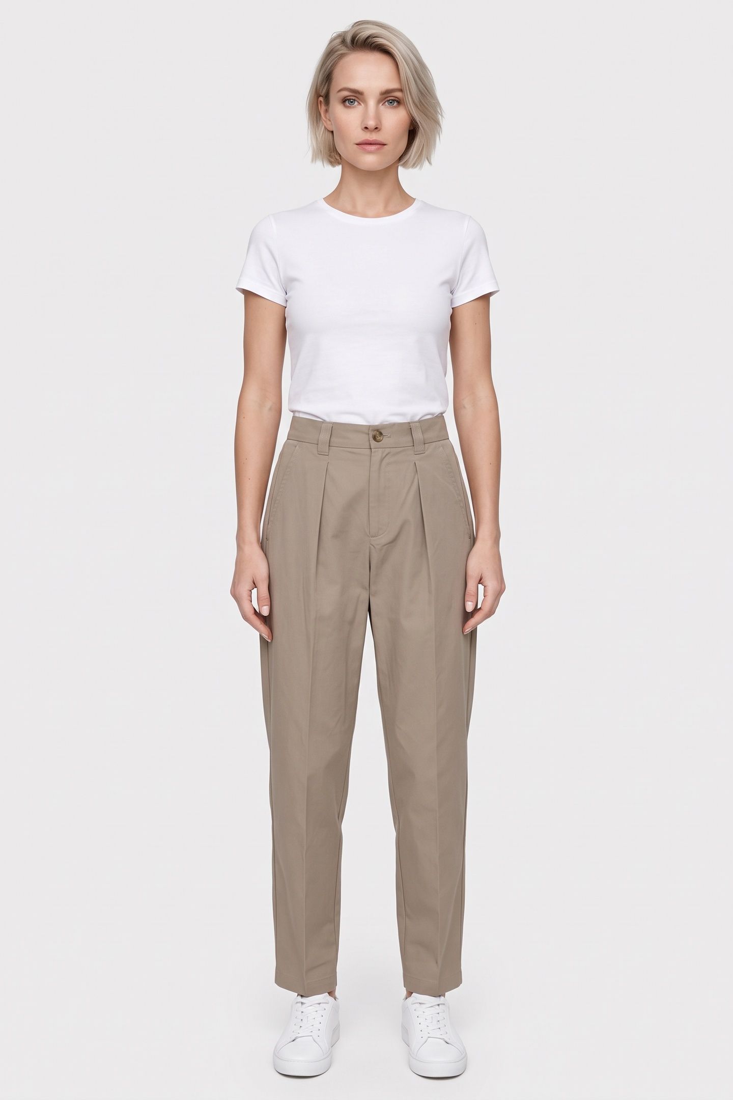 UNISEX TROUSERS RENATO SAGE GREEN 2