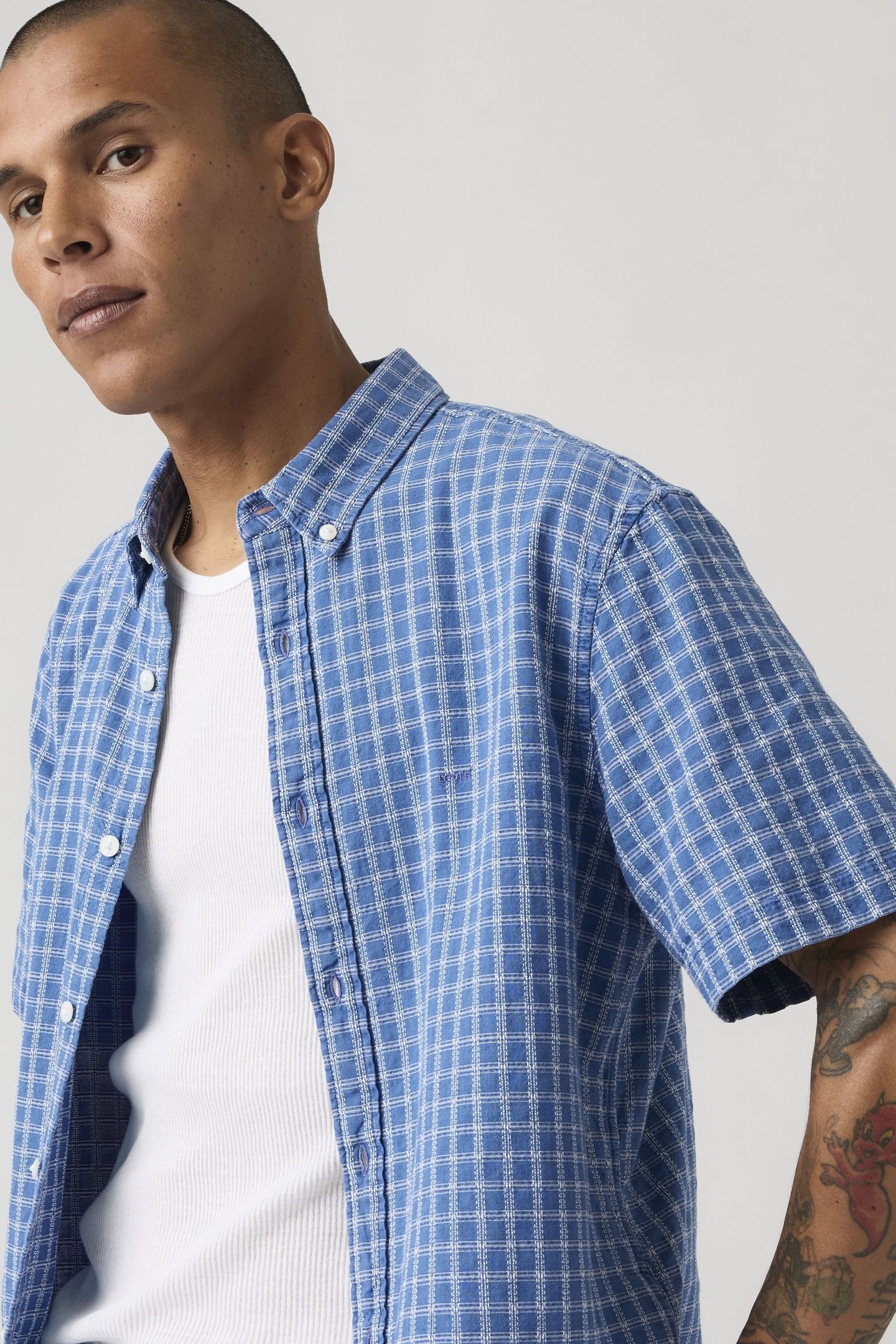 SHORT SLEEVE AUTHENTIC BUTTON-DOWN SHIRT 6
