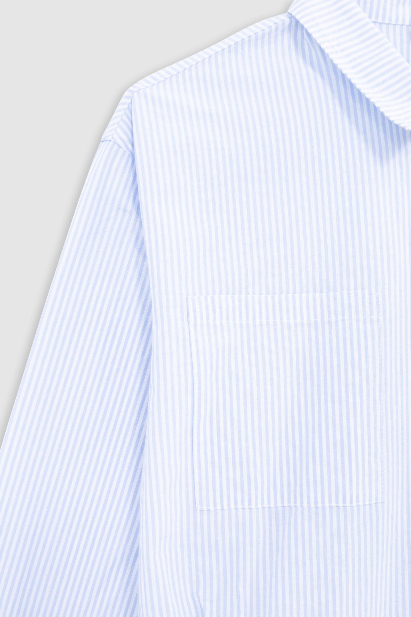 BLUE STRIPED SHIRT SPIRIT JACKET GIRL 4