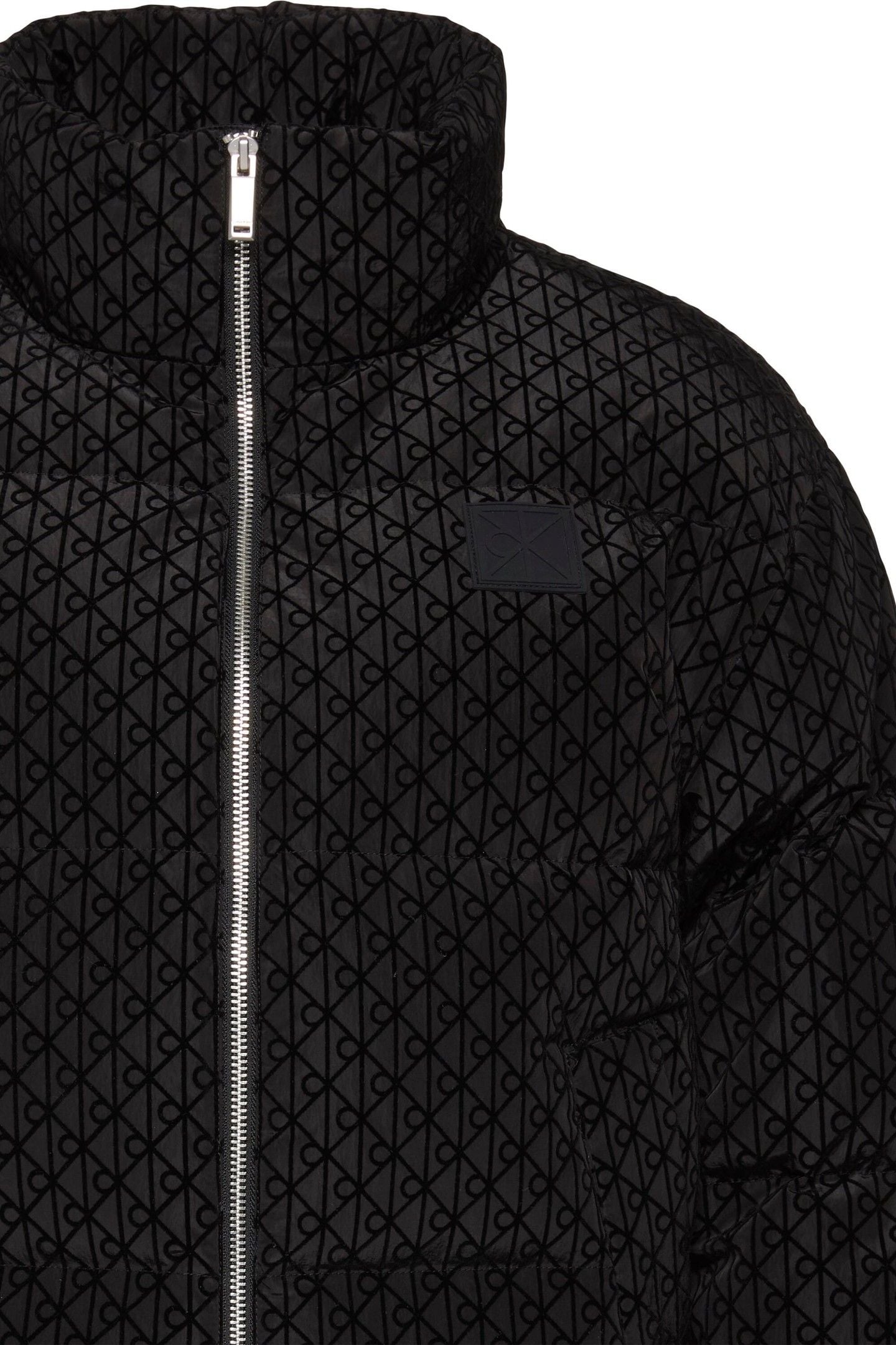 AOP MID WEIGHT DOWN JACKET BLACK 3