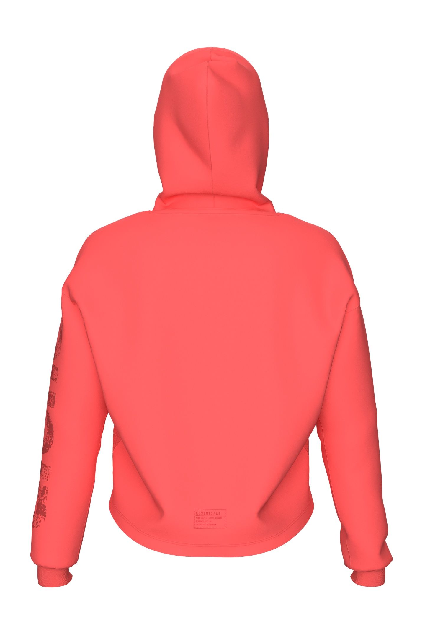 TEAM ESSENTIAL SWEAT SHIRT CALYPSO CORAL 4