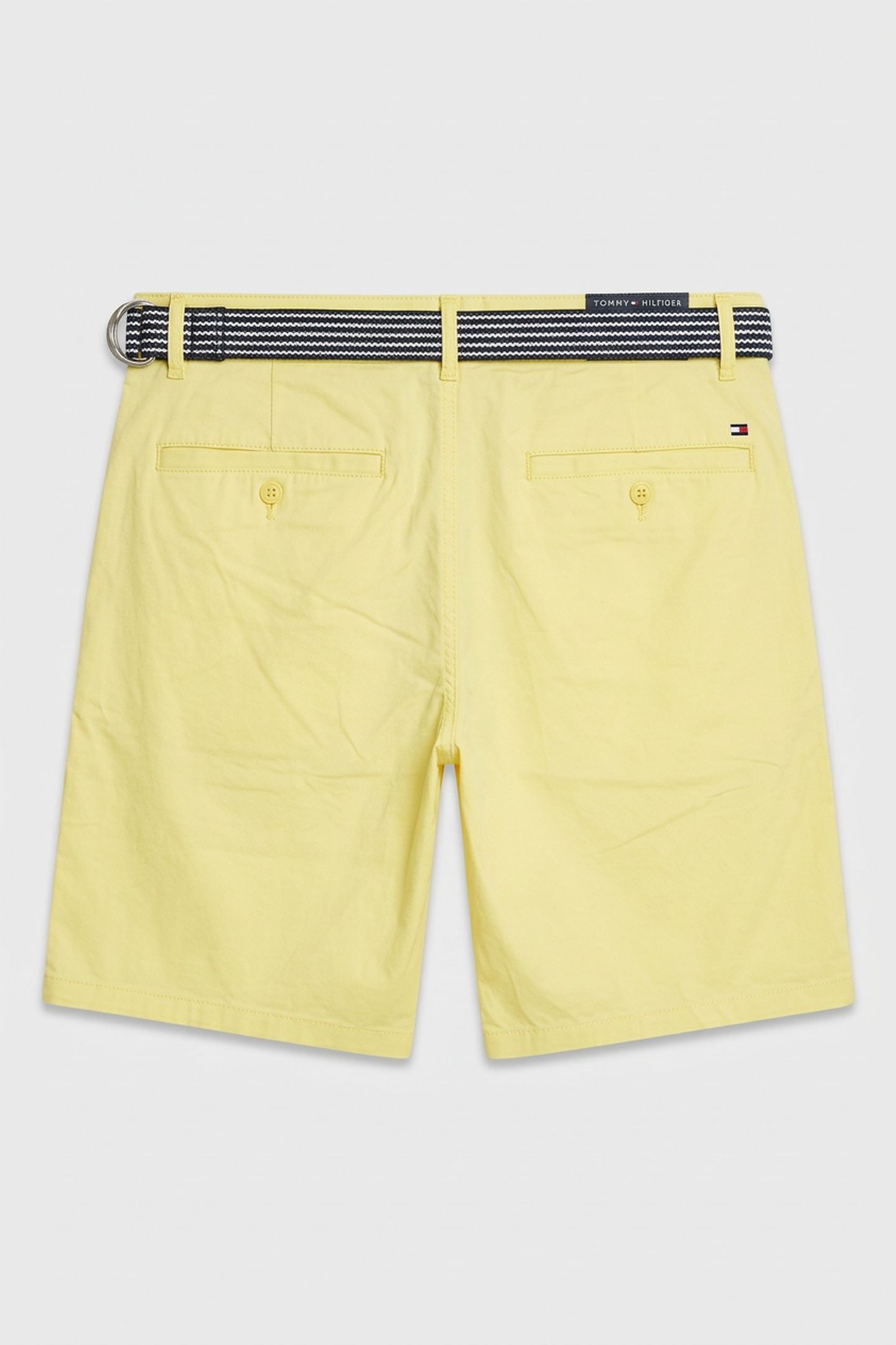 BOYS KB ESSENTIAL BELTED SHORTS YELLOW TULIP 3