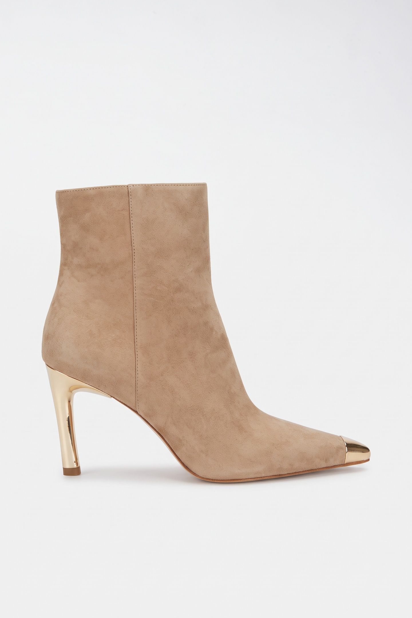 KASIA HEELED BOOTIE HUSK 1