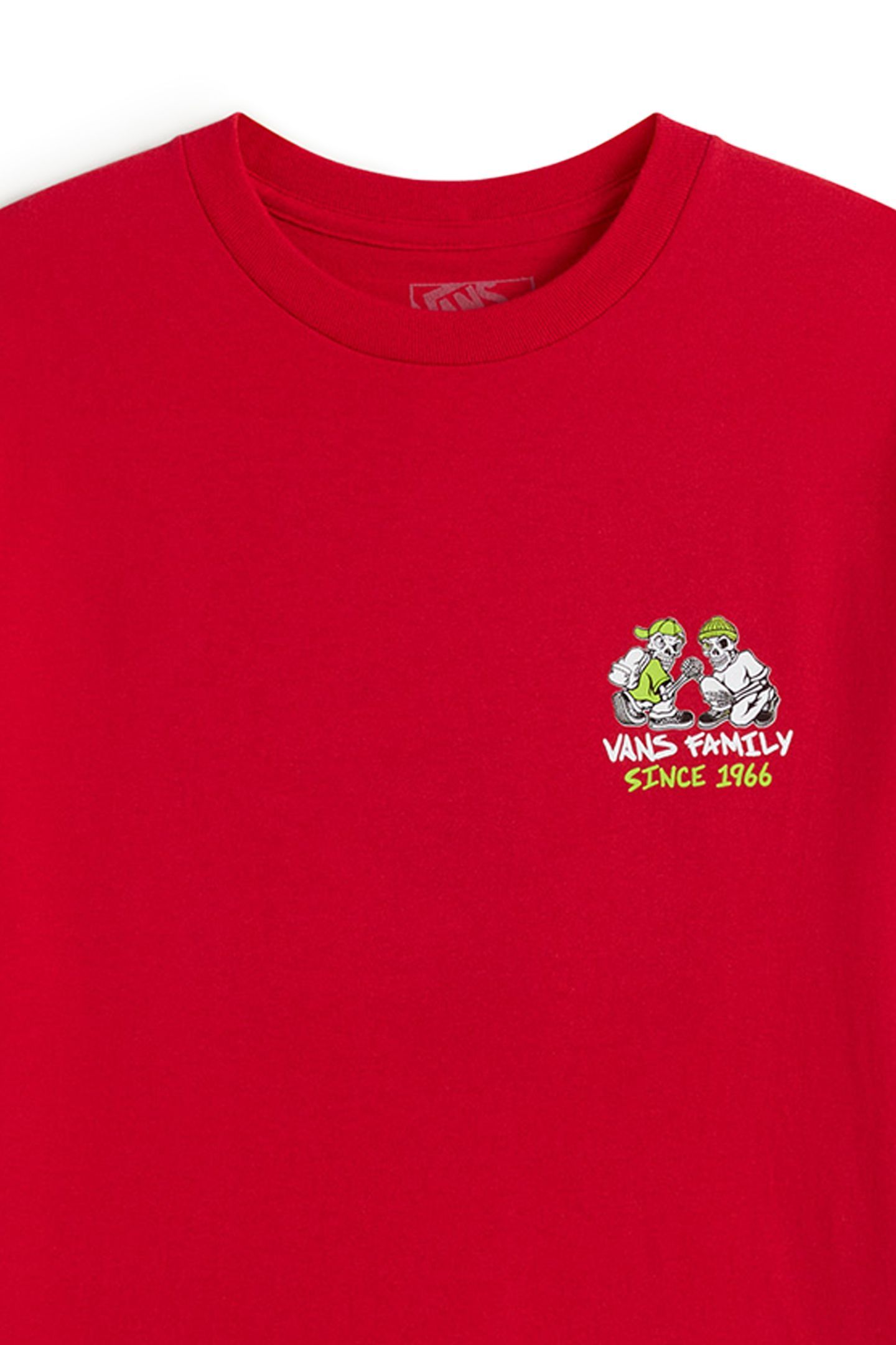 BOYS CHECKER BROS SS TEE RACING RED 7