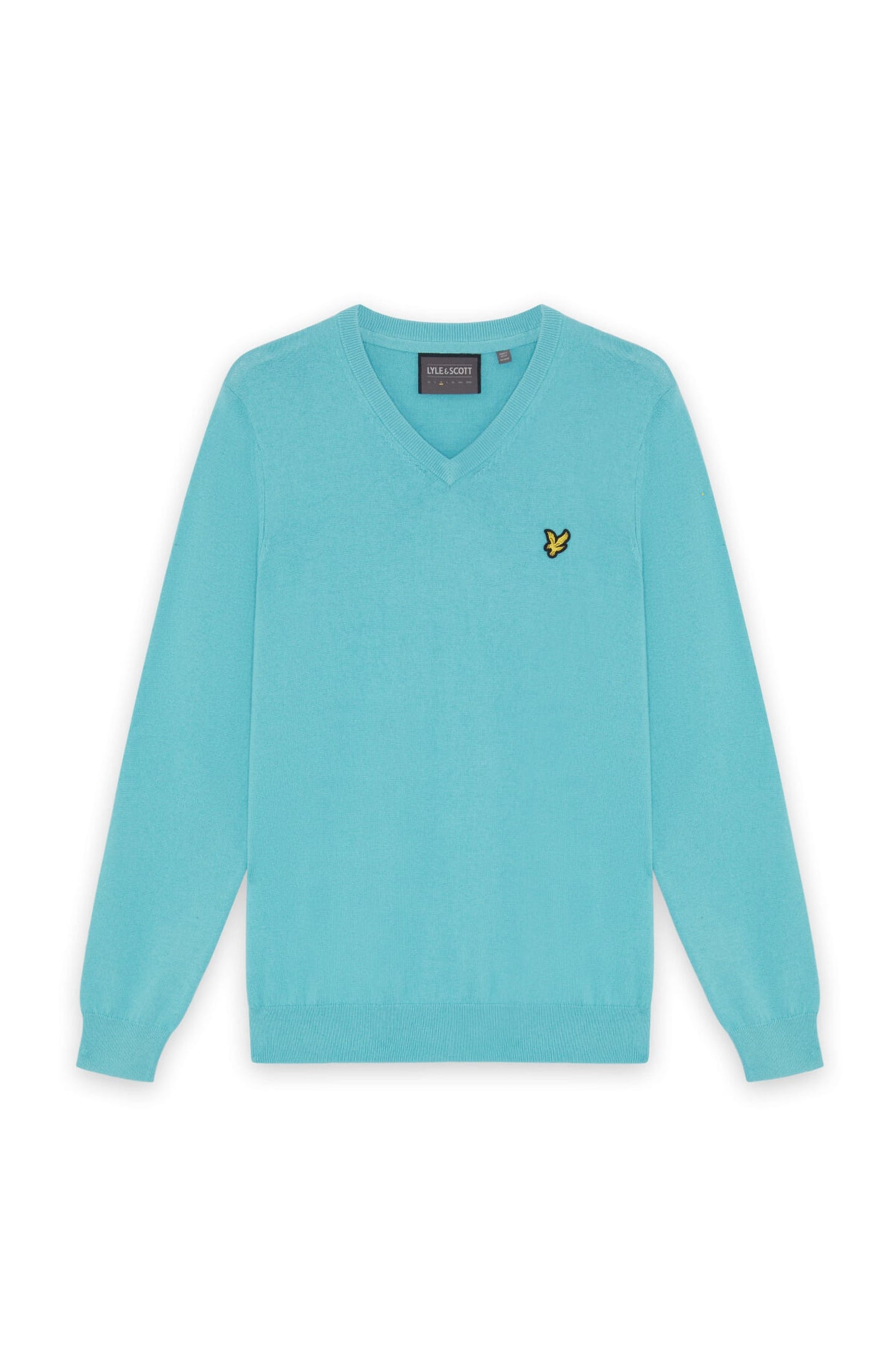 GOLF V NECK PULLOVER AQUAMARINE BLUE 4