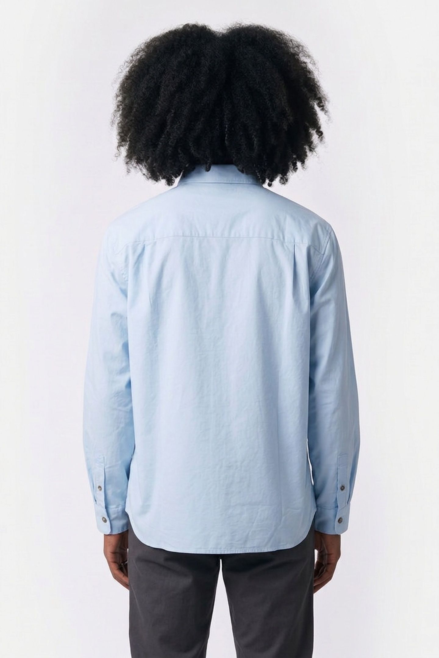 UNISEX SHIRT MATEO LOGO LIGHT BLUE 4