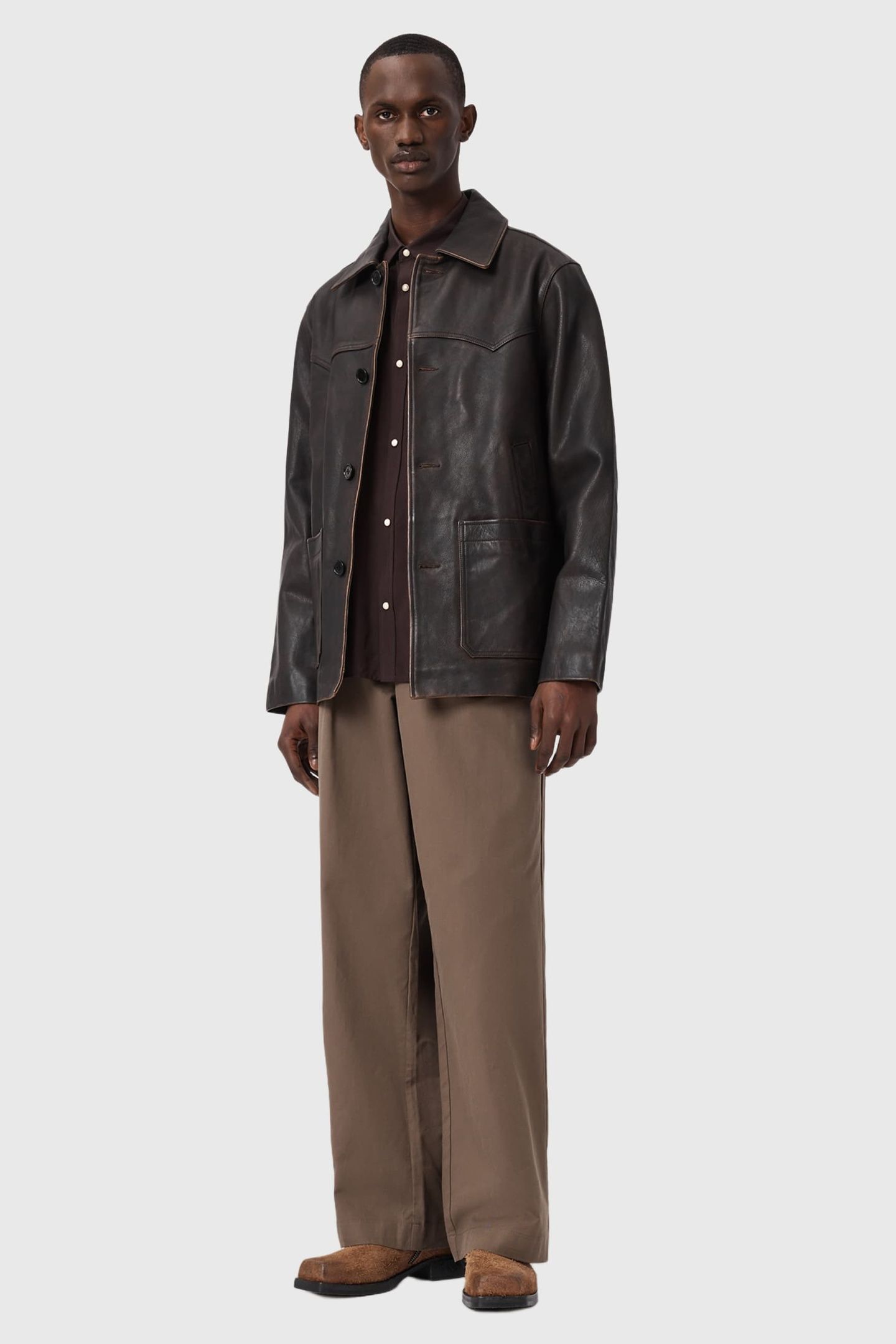 HARTWELL COAT COGNAC BROWN 3