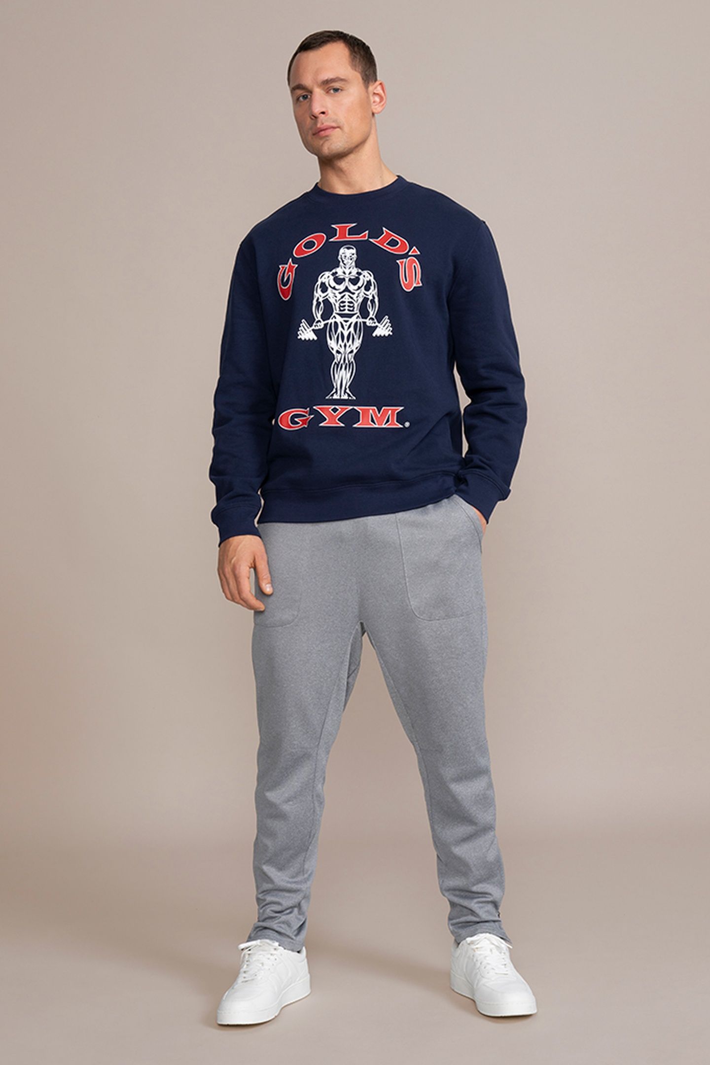 MUSCLE JOE SWEATSHIRT NAVY 1