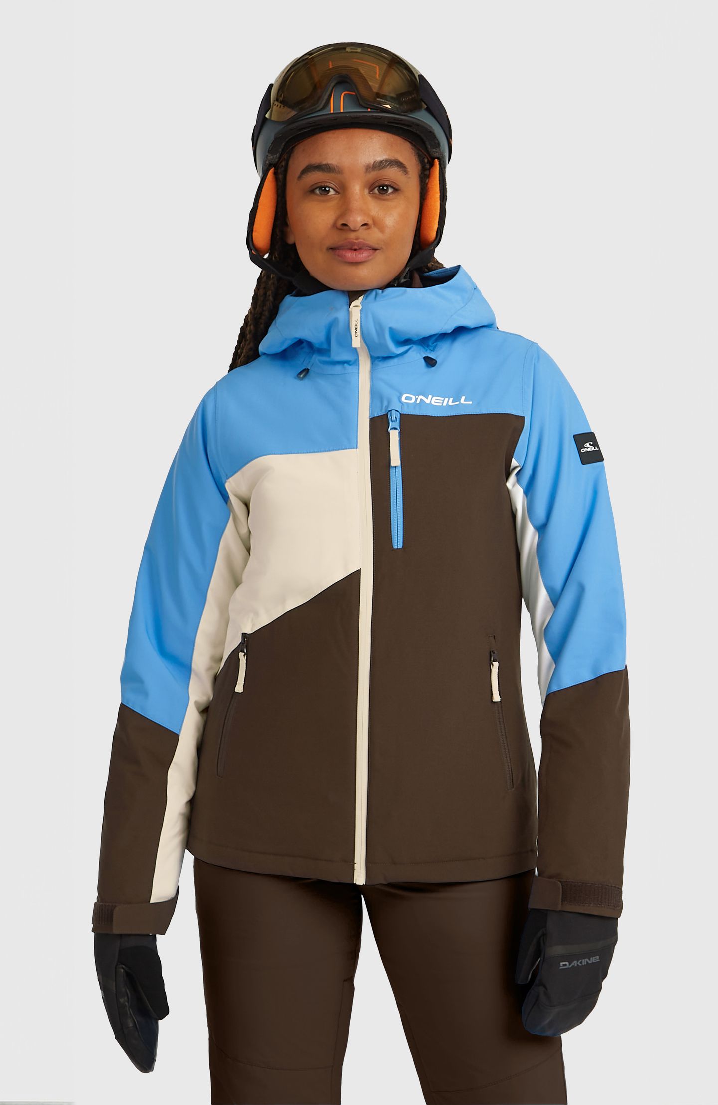 FWC'CRUZ TRIPLE SNOW JACKET BLUE POPPY COLOUR BLOCK 1