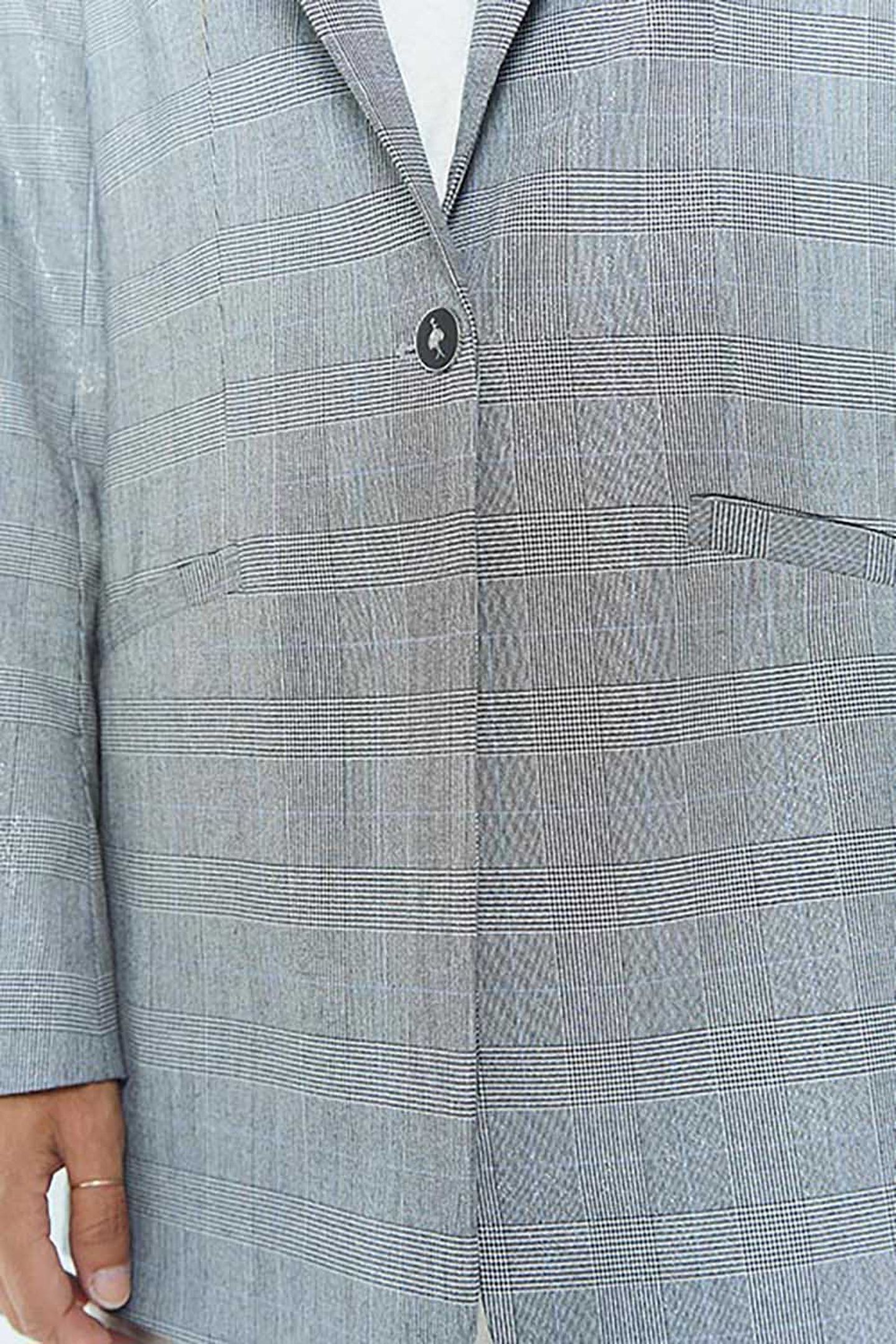 VANCE _ GREY SUIT JACKET WITH PRINCE_DE_GALLES PATTERN 7