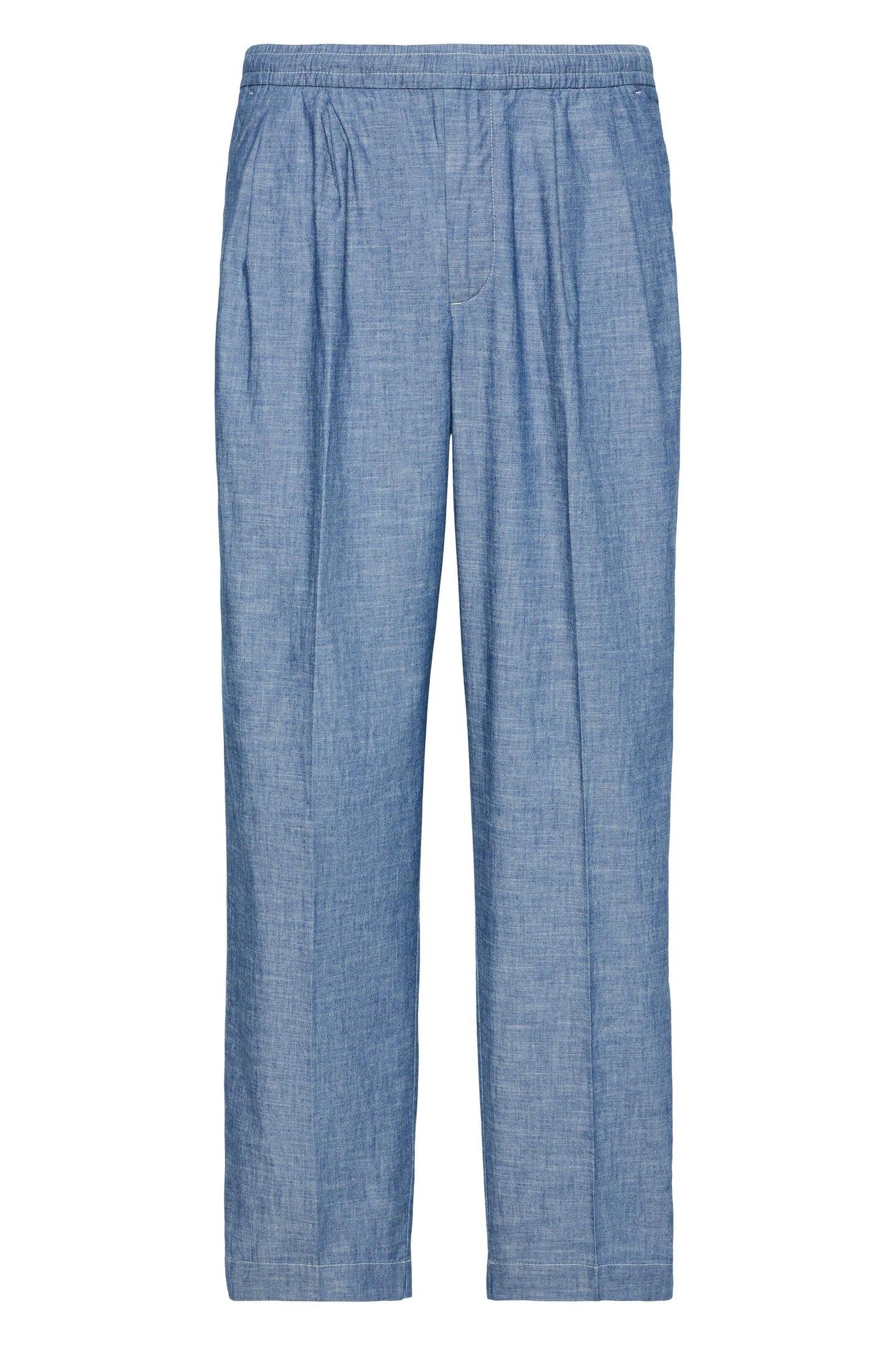 STRAIGHT CHAMBRAY PU BLUE DESCENT 3