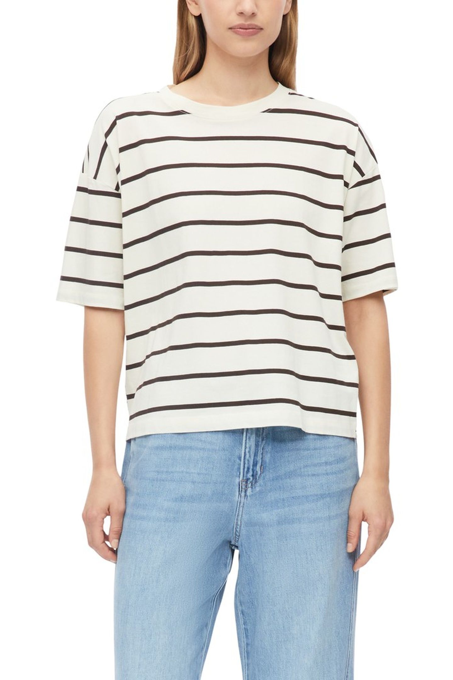 S.OLIVER T-SHIRTS BROWN 1