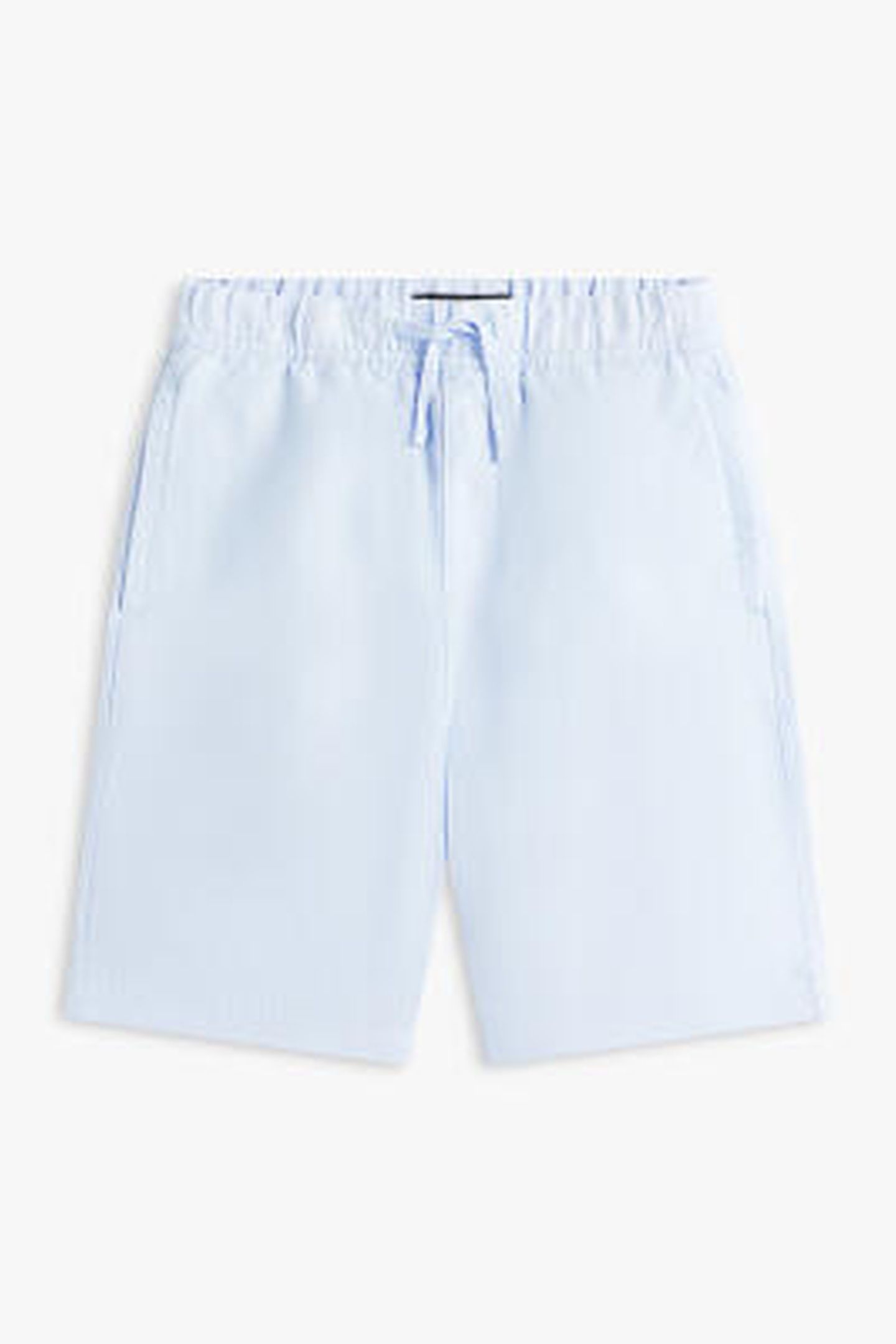 BOYS LINEN BLEND SHORT SWEET BLUE 4