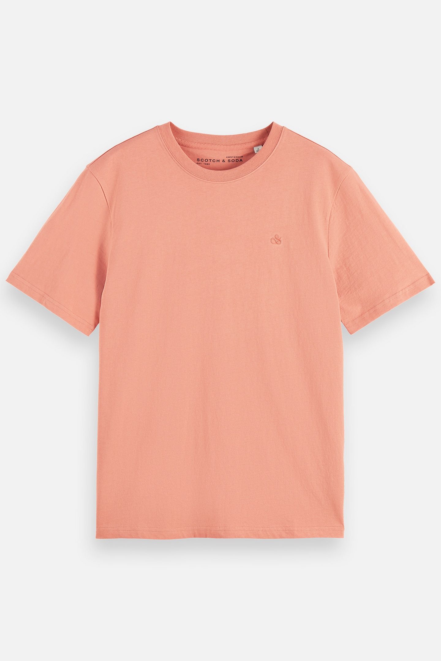 SEASONAL CORE CHEST LOGO REGULAR-FIT T-SHIRT DARK PINK 4
