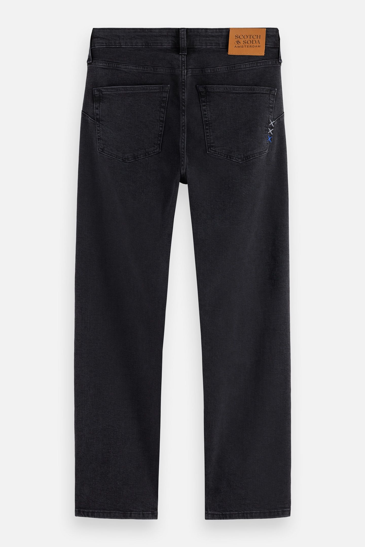THE ZEE STRAIGHT-FIT JEANS DARK GREY 5