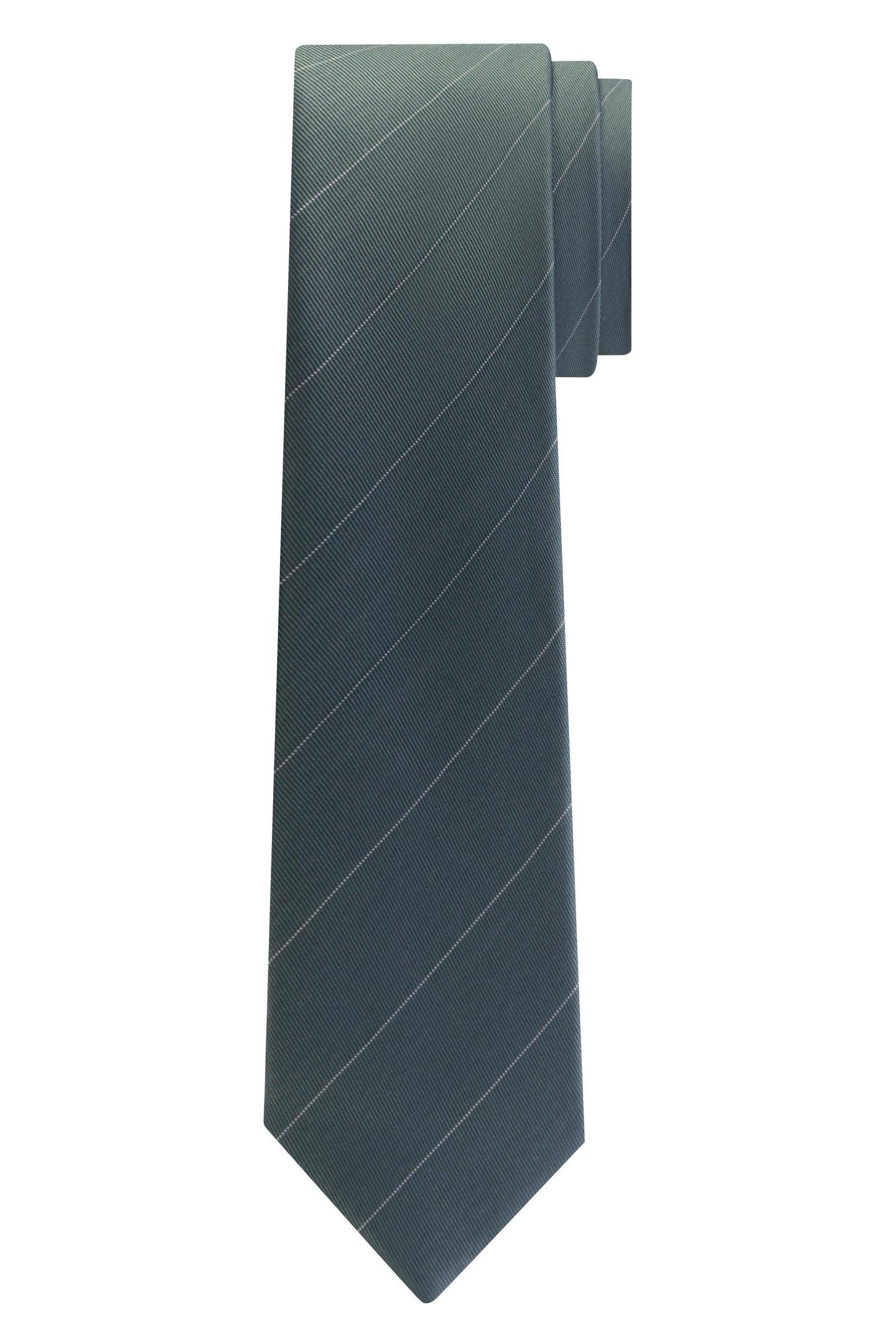STAMFORD STRIPE TIE OLIVE 1