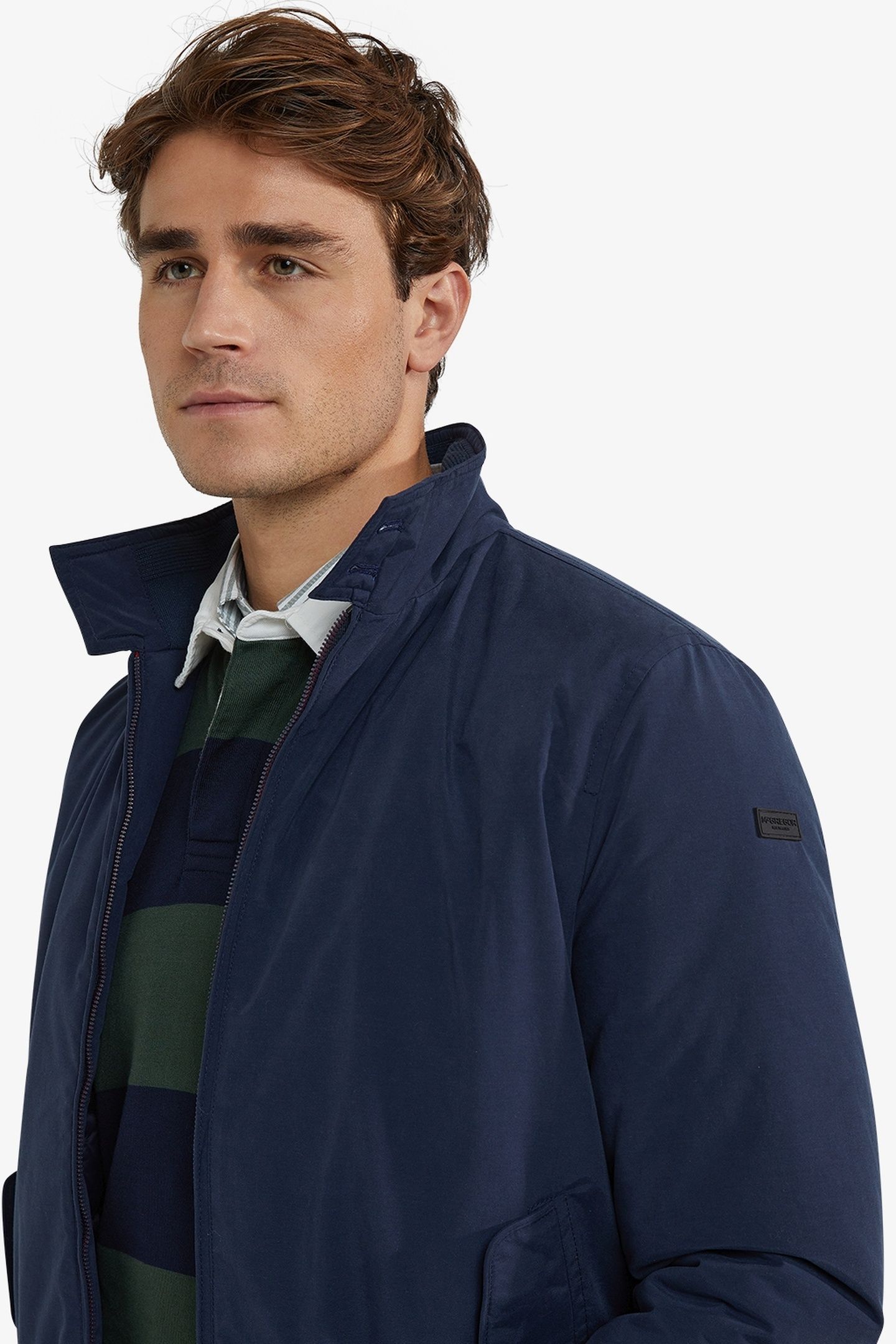 CLASSIC BOMBER JACKET NAVY 8