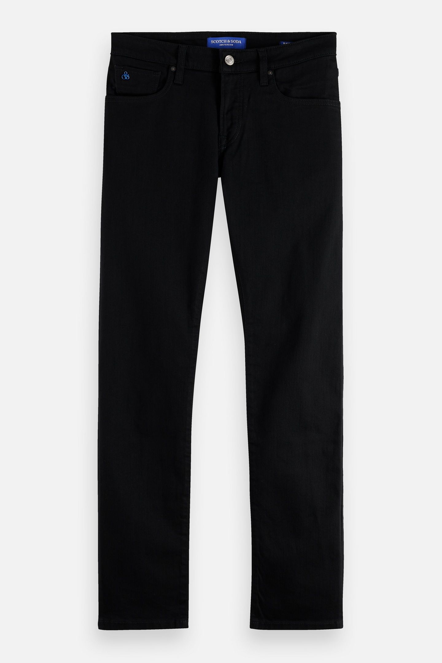 RALSTON REGULAR SLIM-FIT JEANS BLACK 4