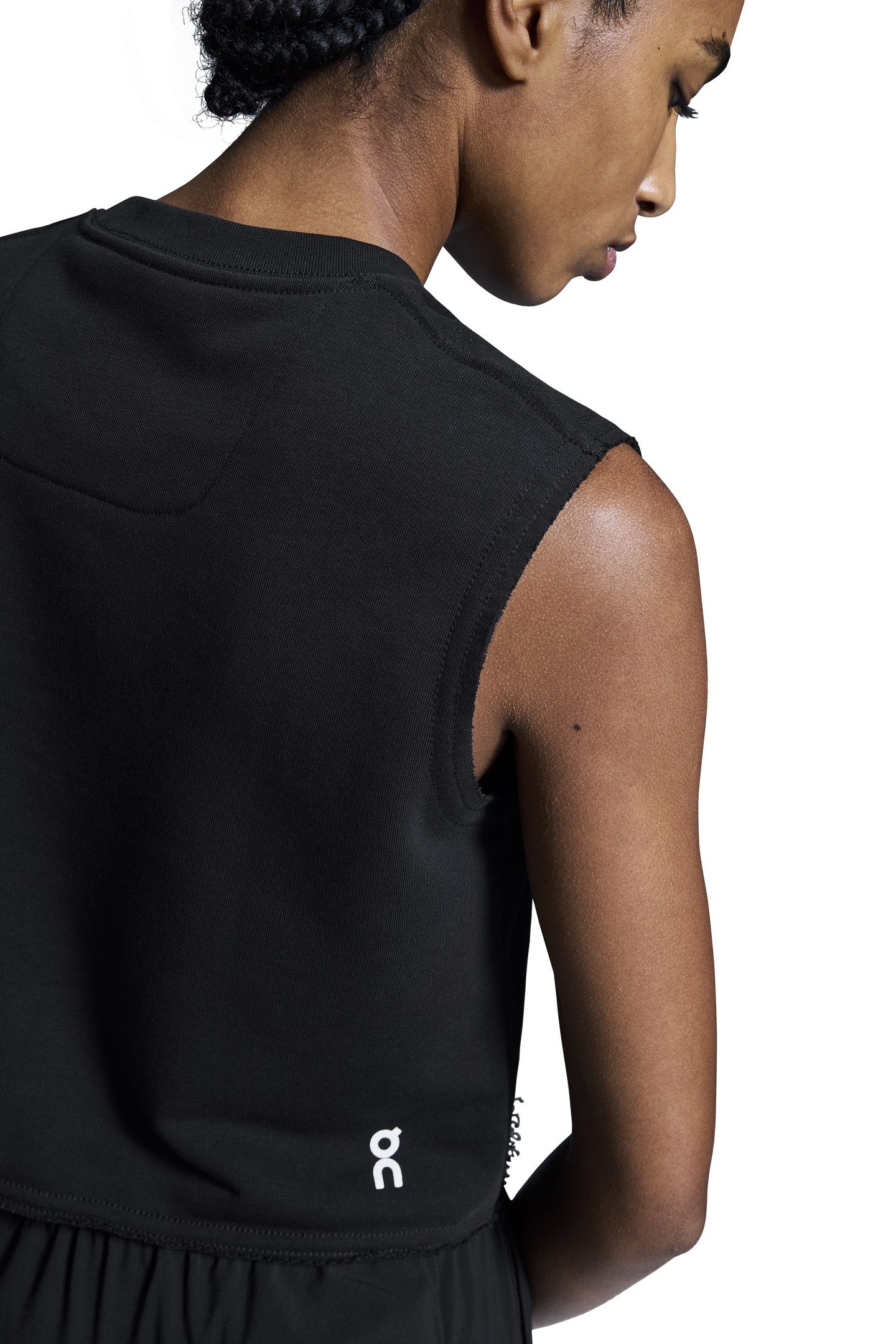 CLUB CREW CROP 1 BLACK 6