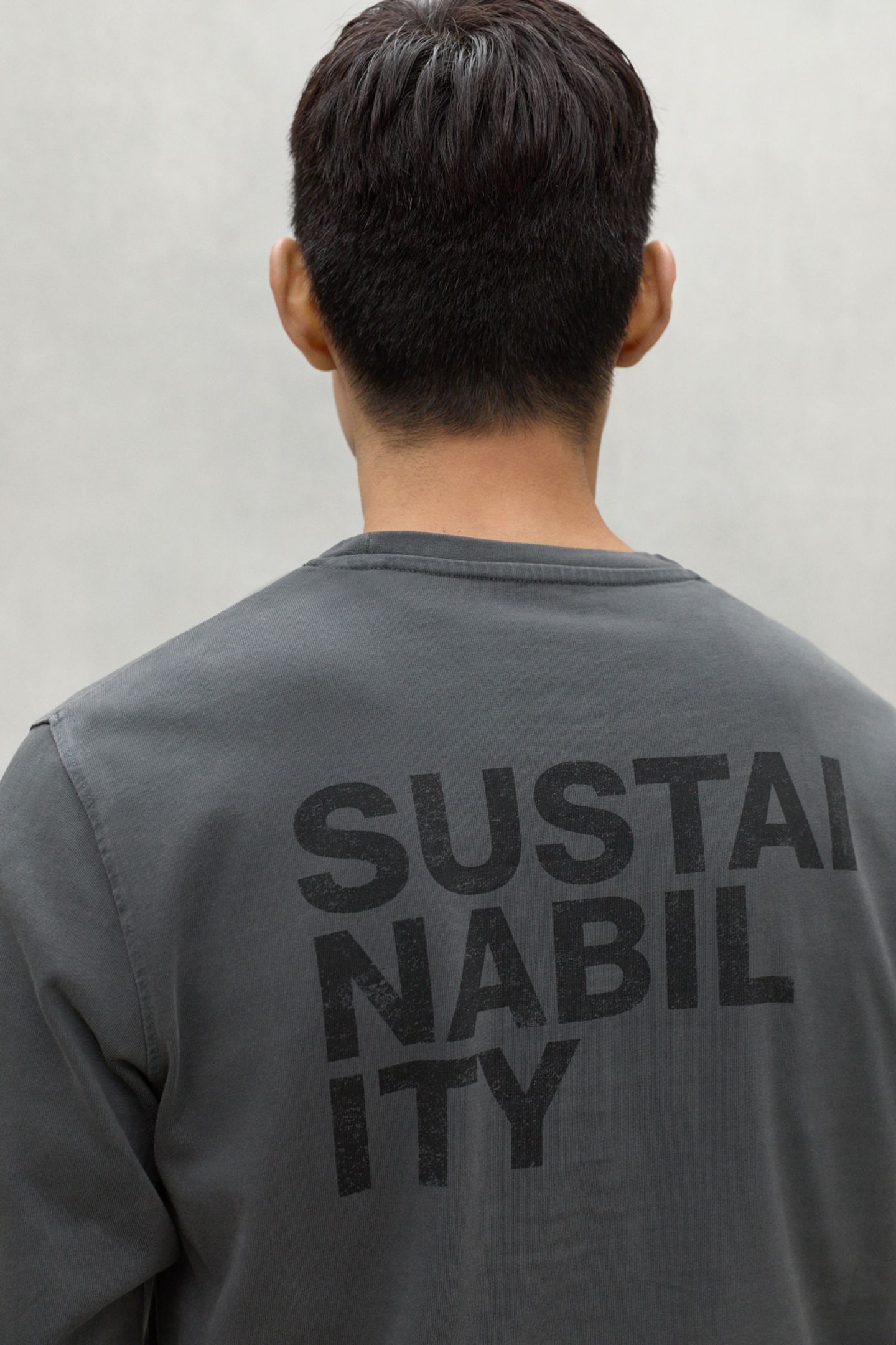 SUSTANOALF LONG SLEEVE T-SHIRT ASPHALT 6