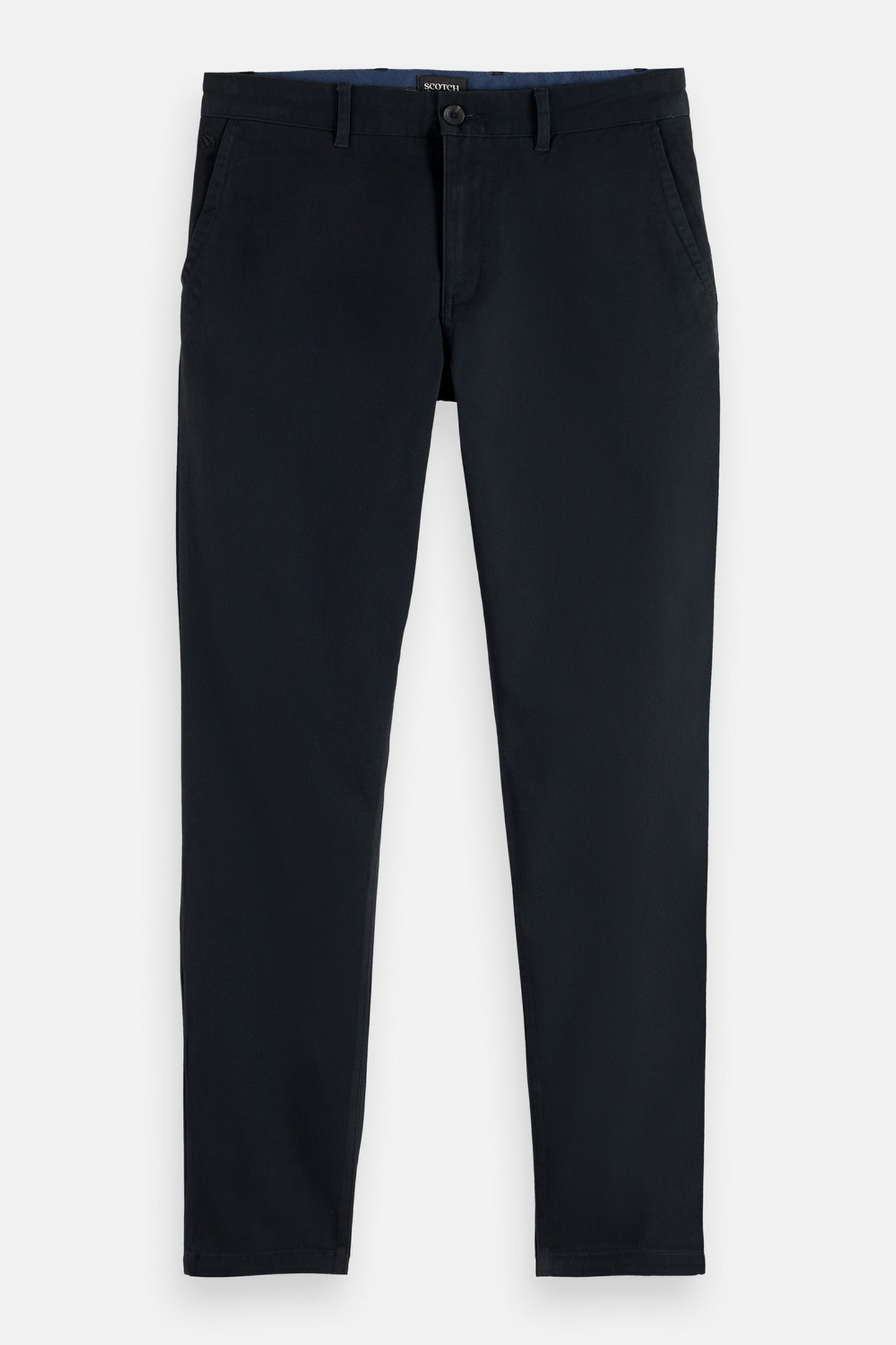 STUART COTTON-BLEND TWILL CHINO BLACK 4
