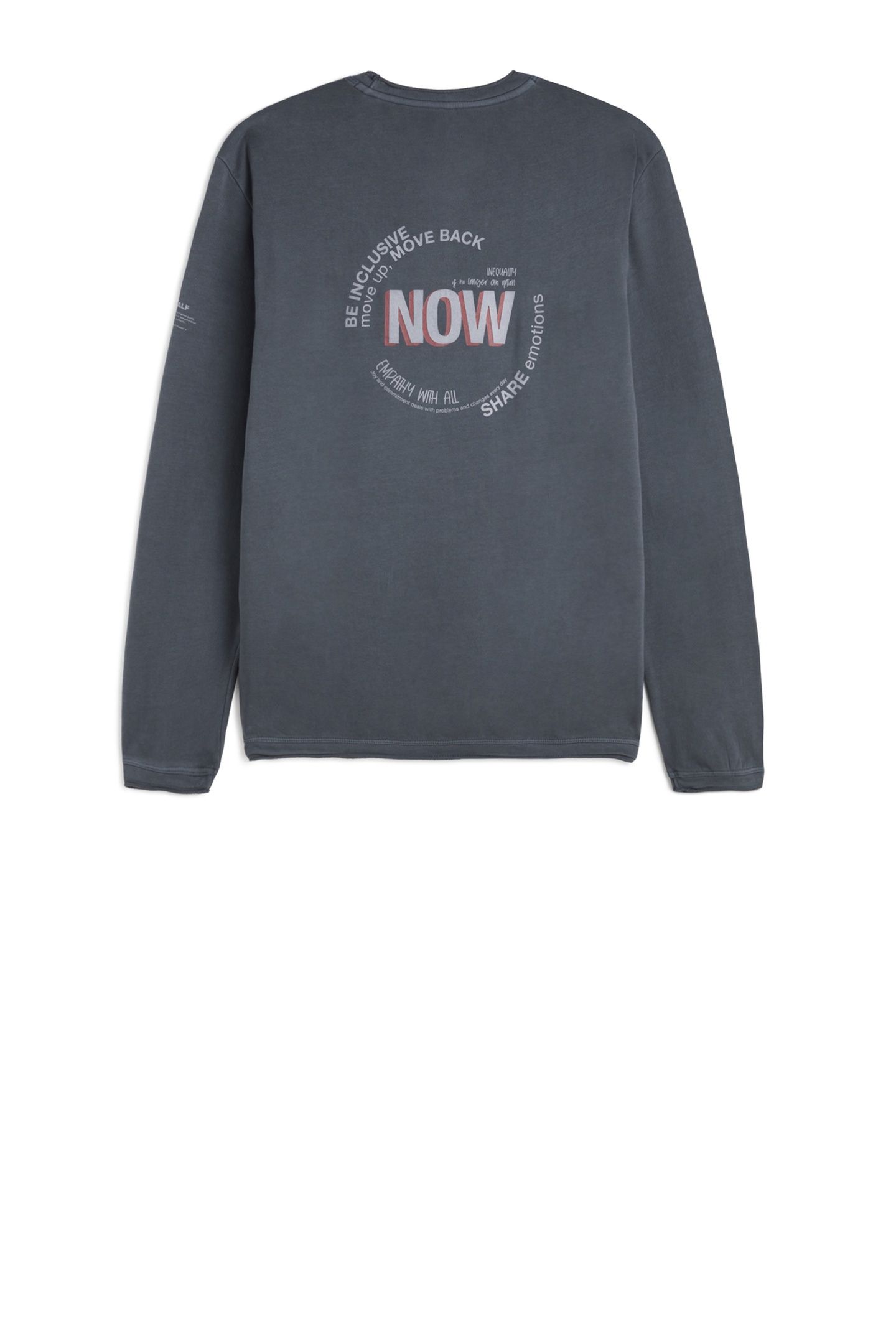 NOWALF LONG SLEEVE T-SHIRT STEEL BLUE 6
