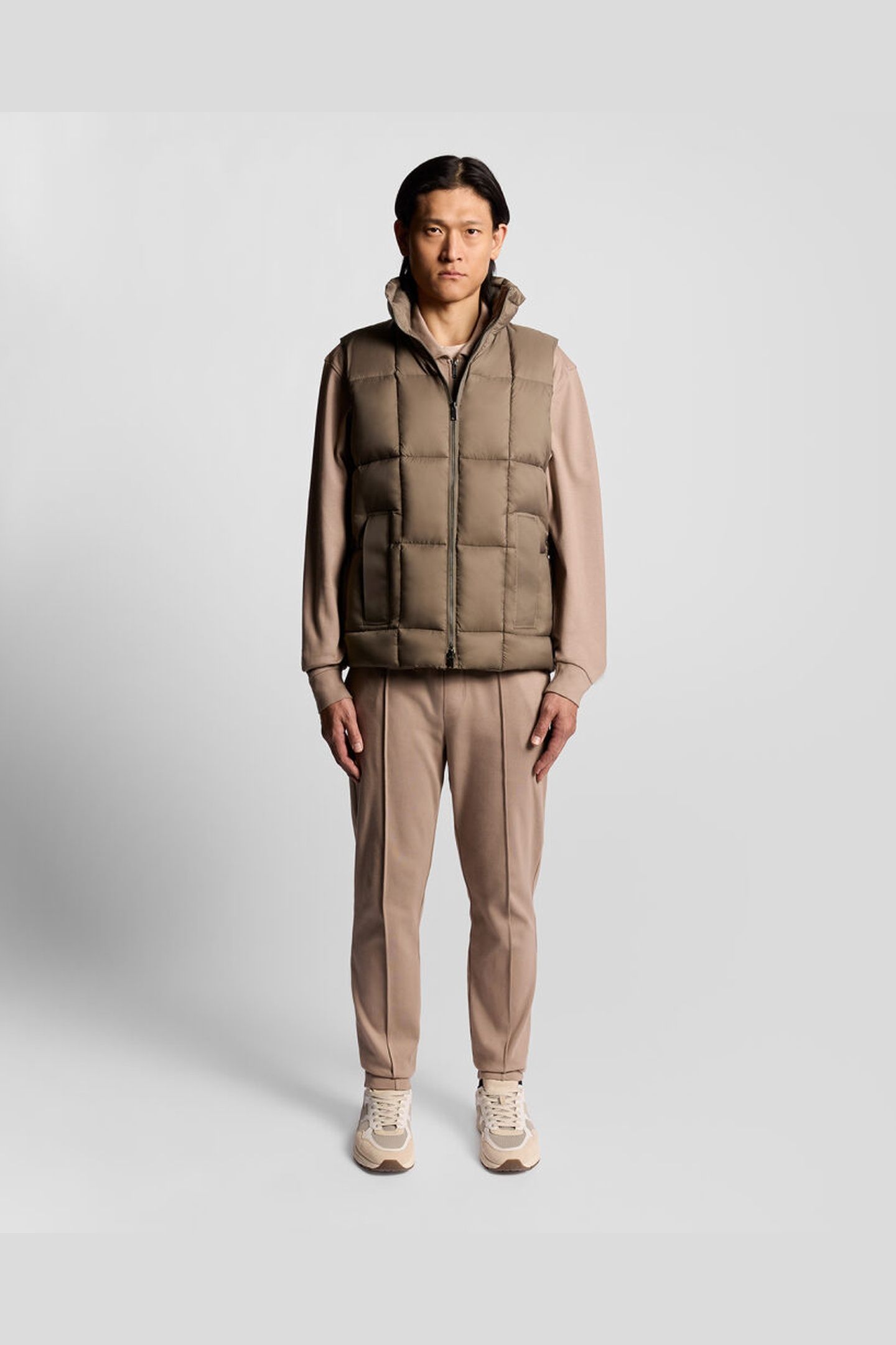 SQUARE WADDED COCOON GILET FALCON 3