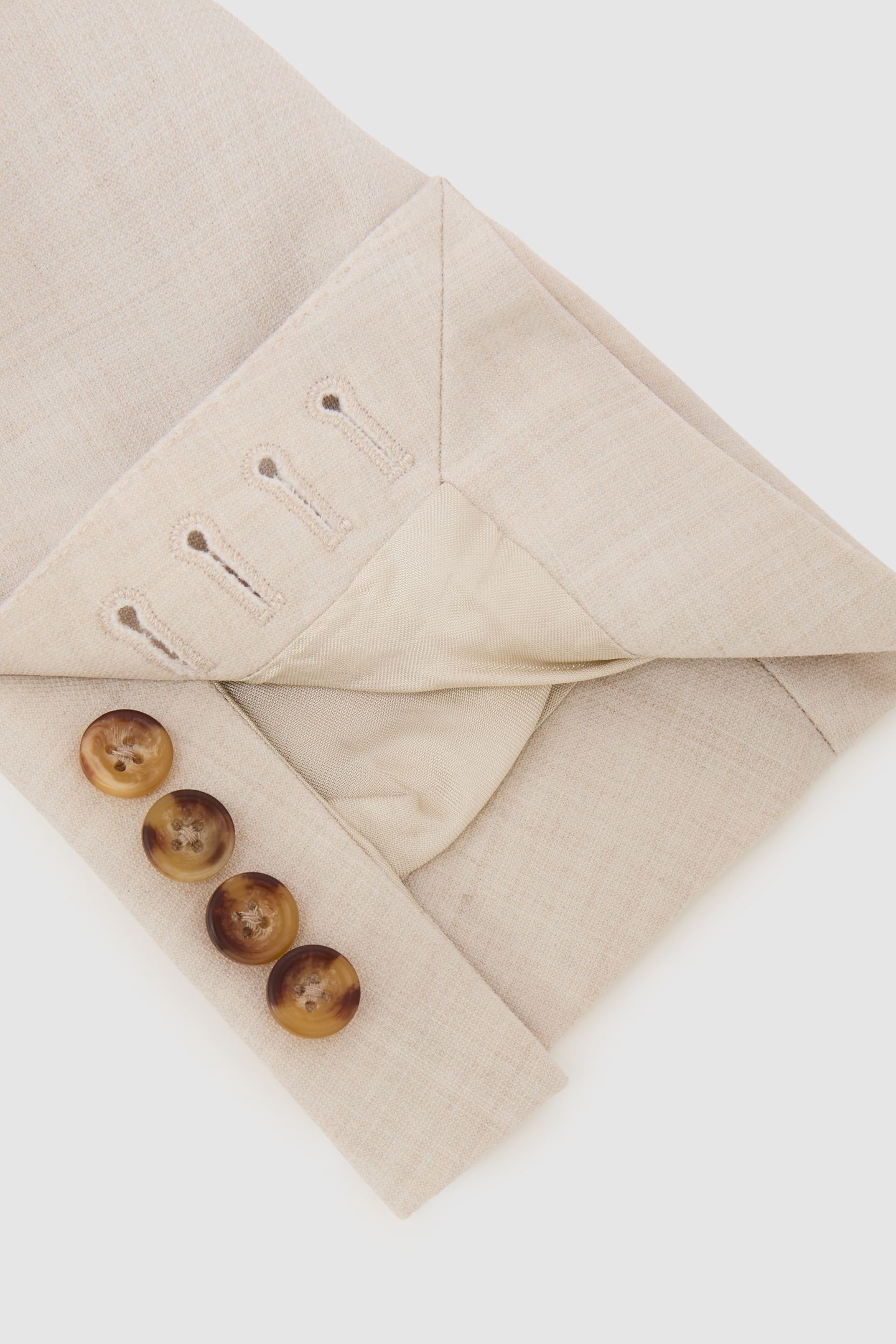 DB HERRINGBONE BLAZER STONE 7