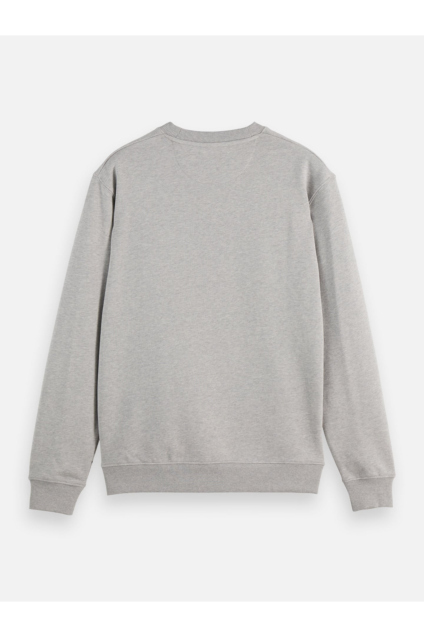 LOGO BADGE REGULAR-FIT SWEATSHIRT LIGHT PASTEL GREY 5
