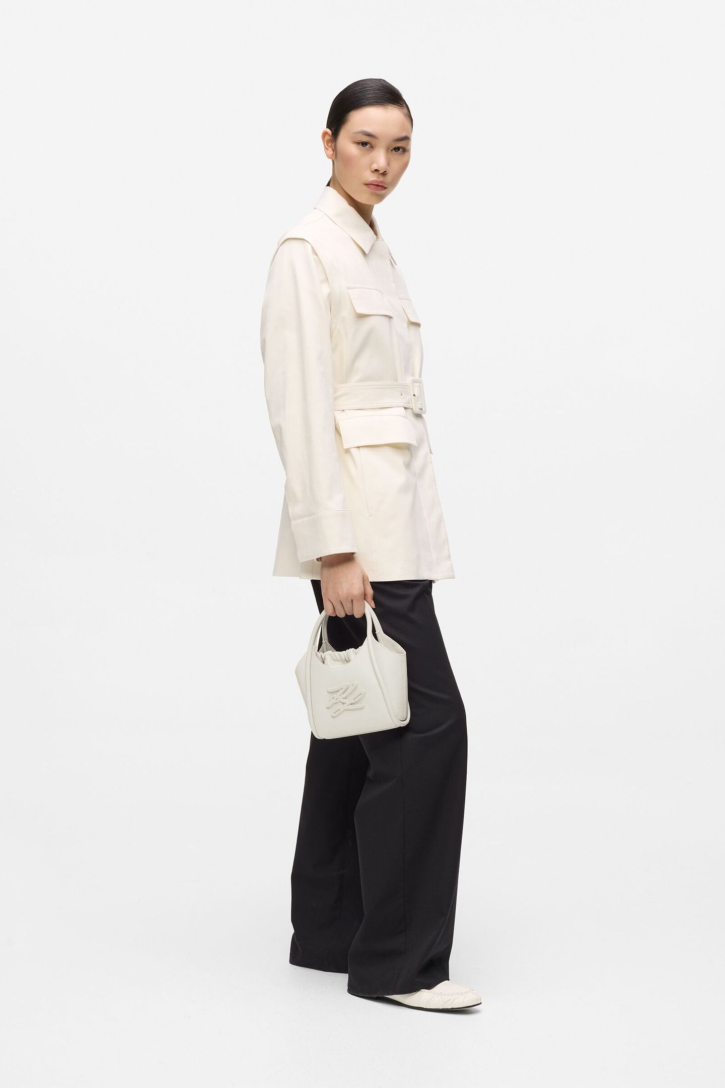 AUTOGRAPH PATCH MINI TOTE OFF WHITE 1