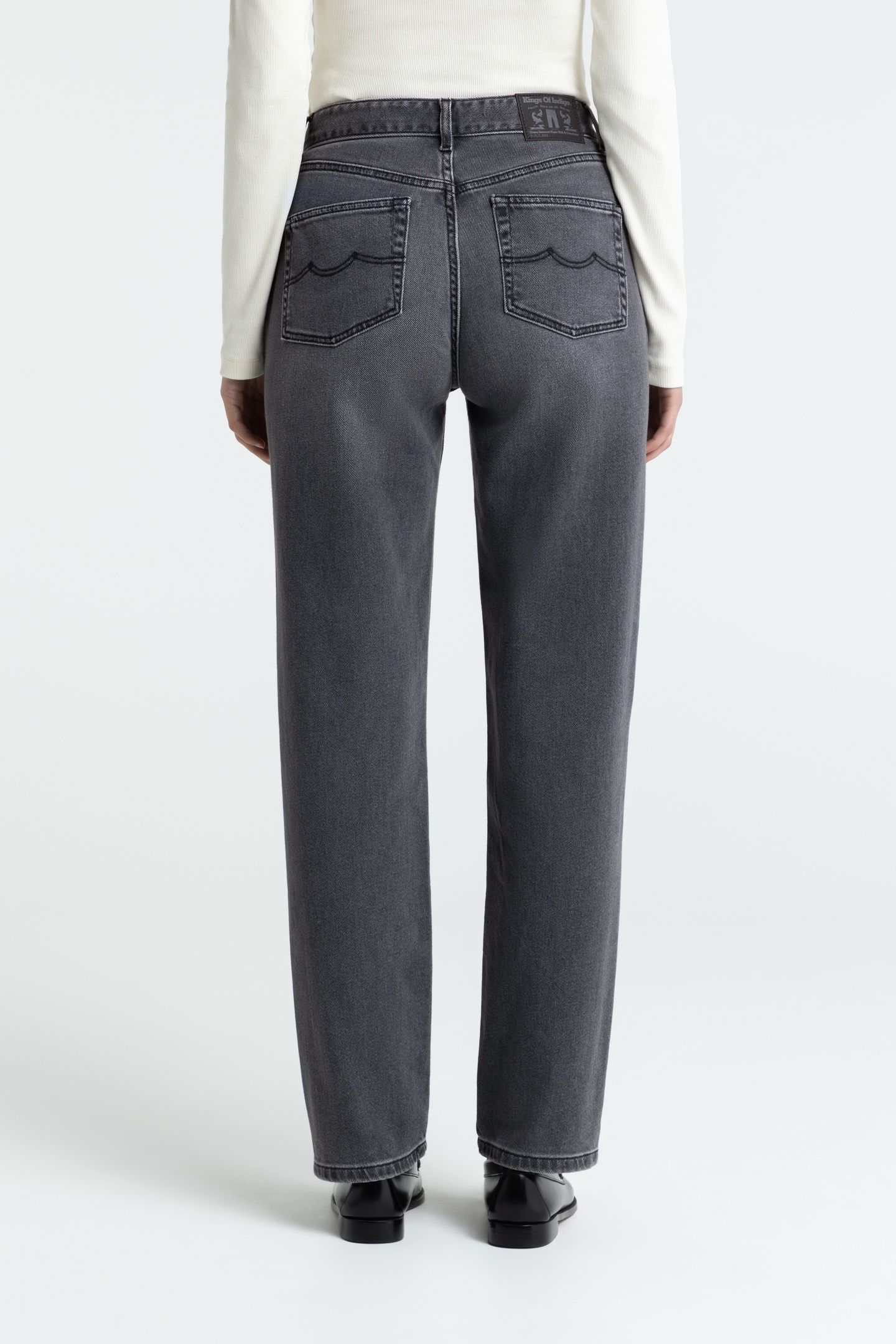 INOE JEANS COTTON FLEX GREY 3