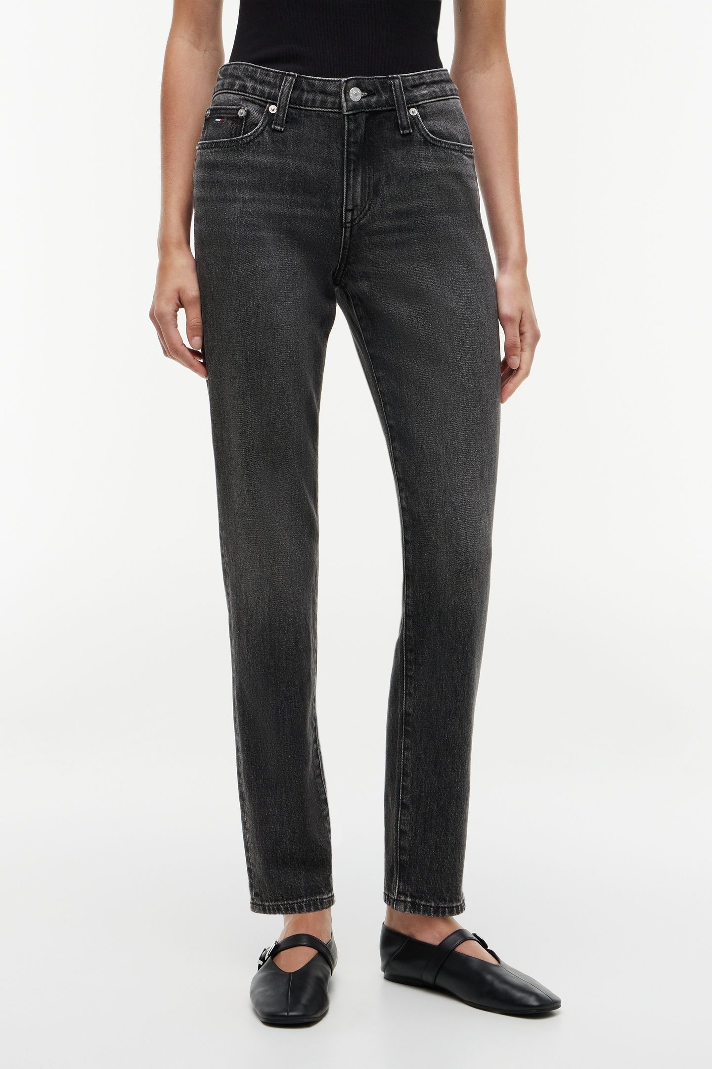 LUCY MID RISE SLIM JEANS DENIM 1