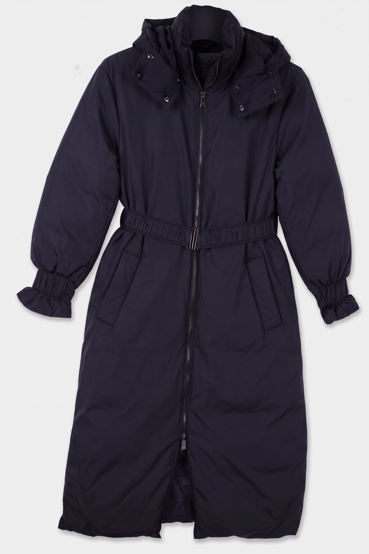 RESPONSIBLE DOWN QUILTED COAT WITH HOOD NAVY 3