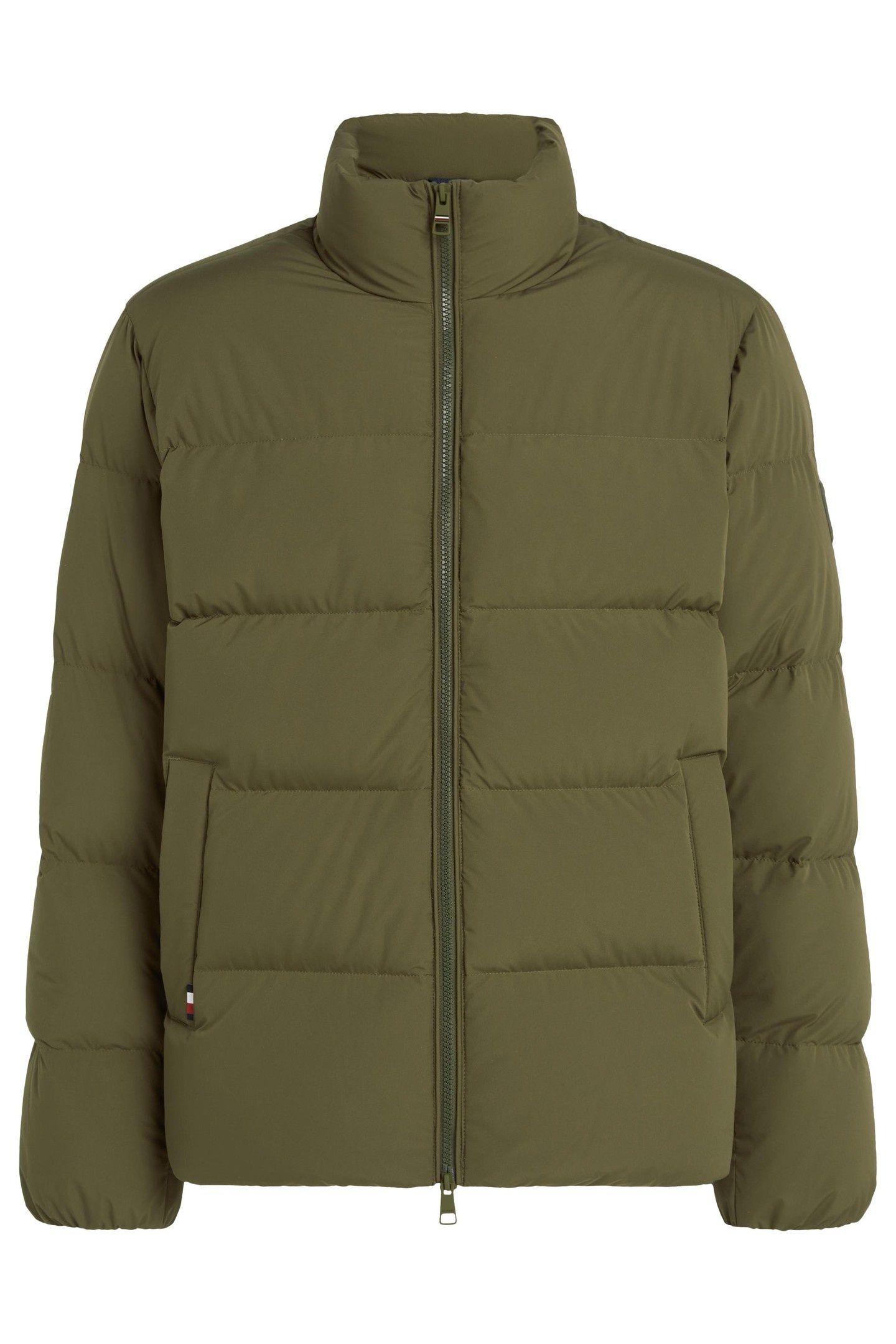 DOWN PUFFER JACKET ARMY GREEN 1
