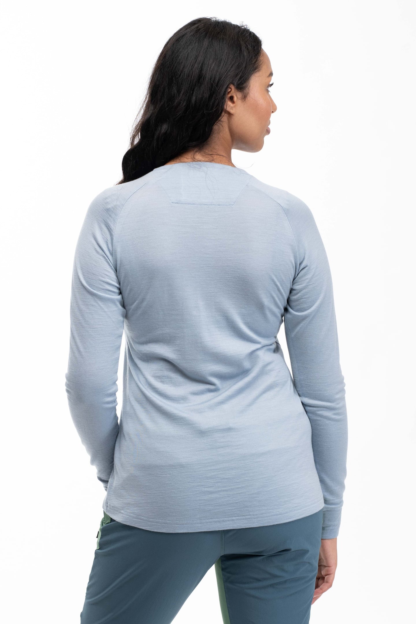 LYSEBU WOOL W HENLEY HUSKY BLUE 2
