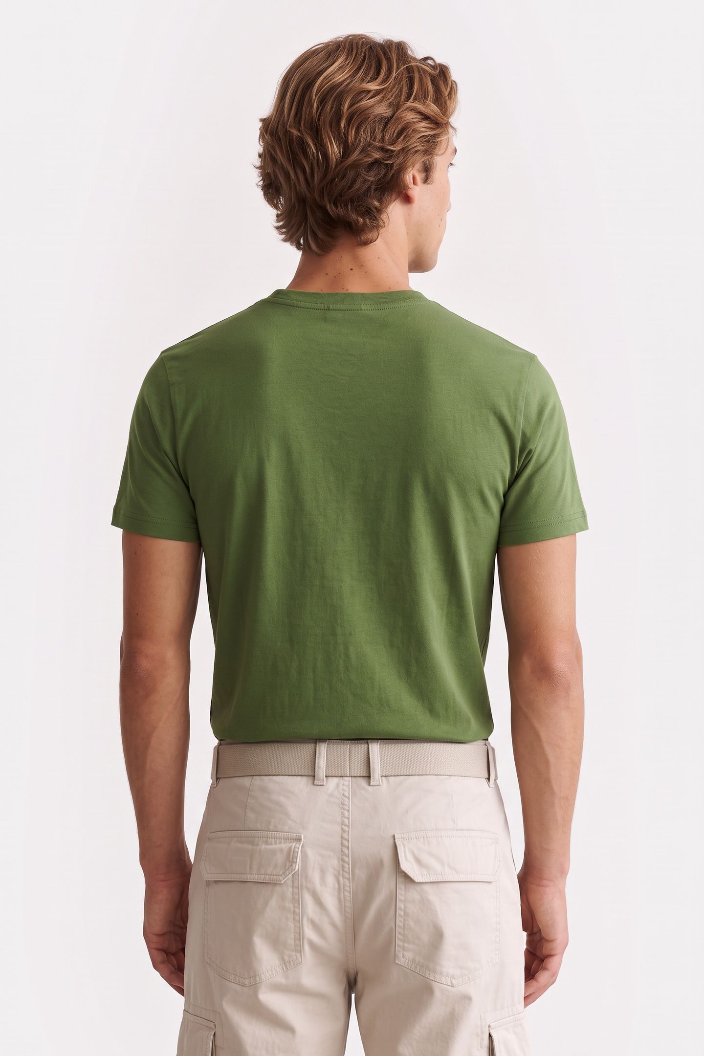 SEASONAL CORE CHEST LOGO REGULARFIT TSHIRT DARK GREEN 2