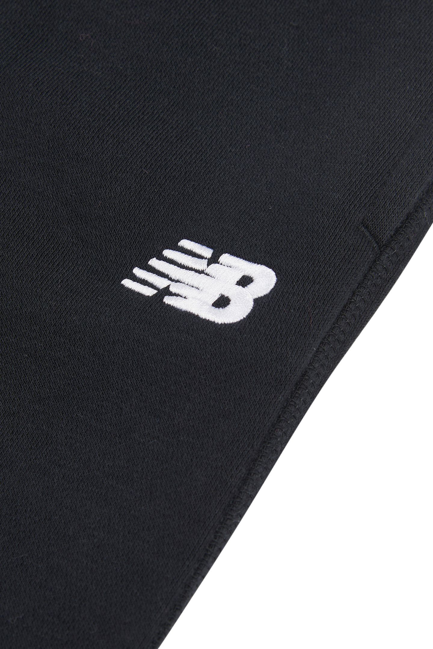 BOYS BRUSH BACK SMALL LOGO JOGGER BLACK 5