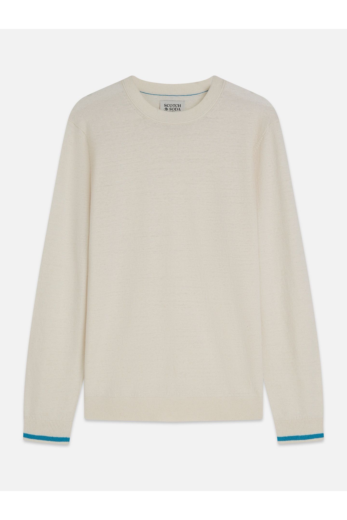 LINENBLEND REGULARFIT PULLOVER LIGHT BEIGE 4
