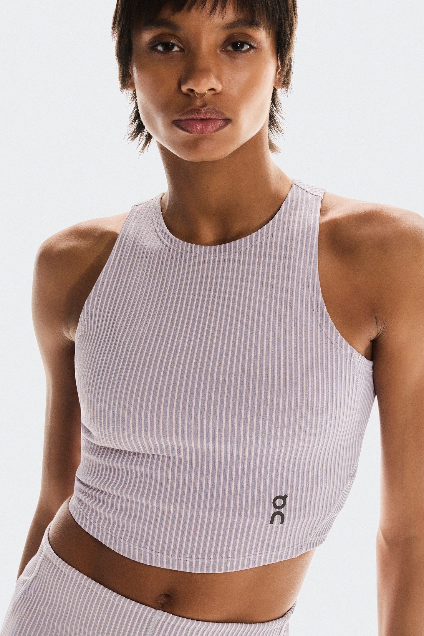 ALL-DAY RIBBED CROP 1 ORCHID | LILAC 2