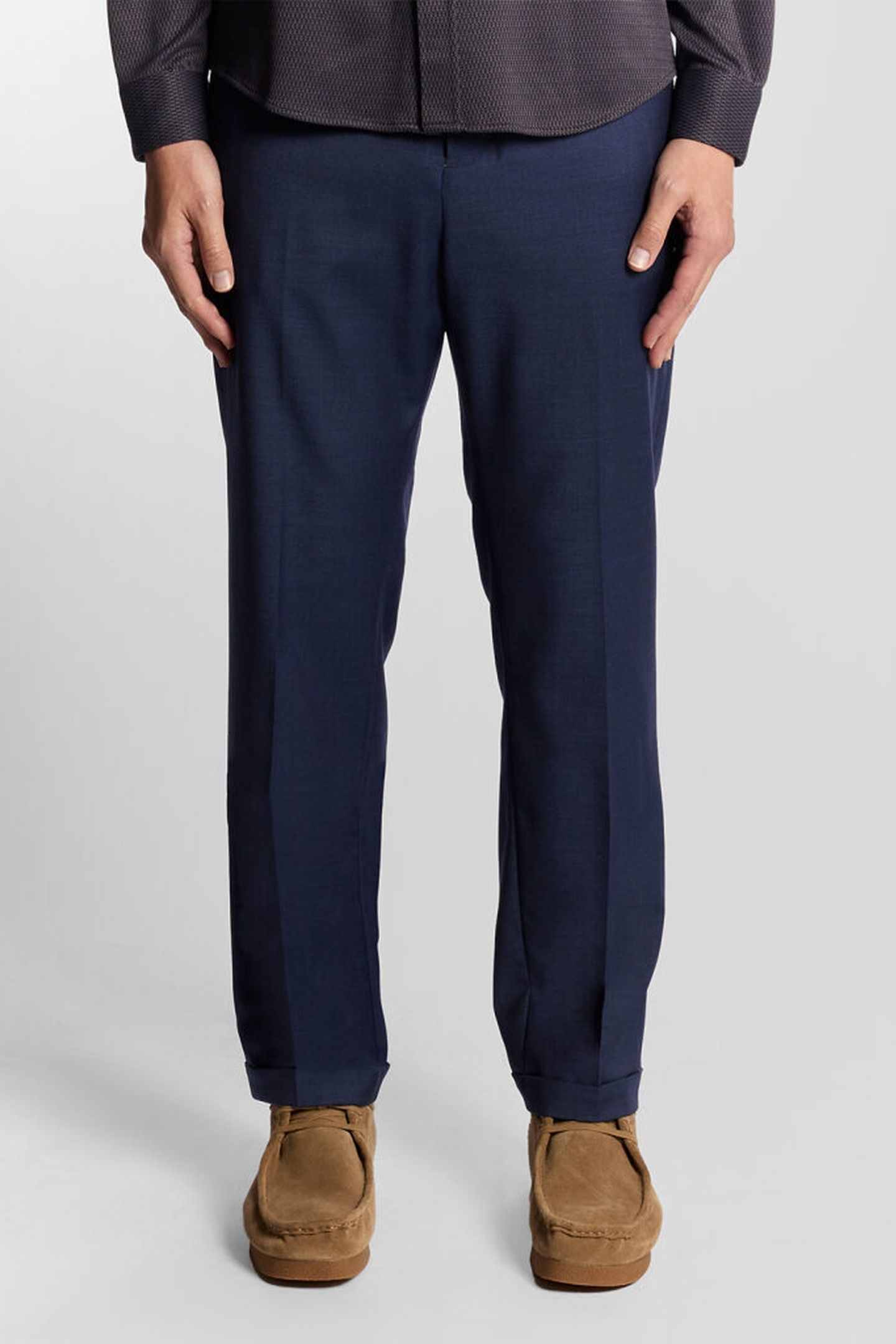 SHARKSKIN TROUSERS CARBON 1